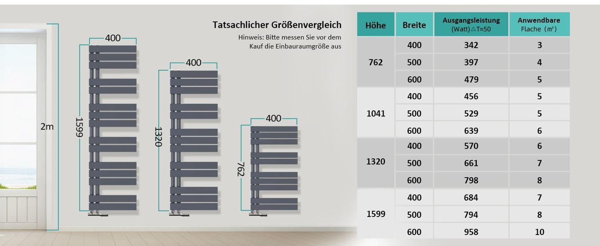 EMKE Handtuchtrockner Badheizkörper Paneelheizkörper Seitenanschluss Wandmontage Warmwasser 1041 x 600 mm Anthrazit ohne Heizstab