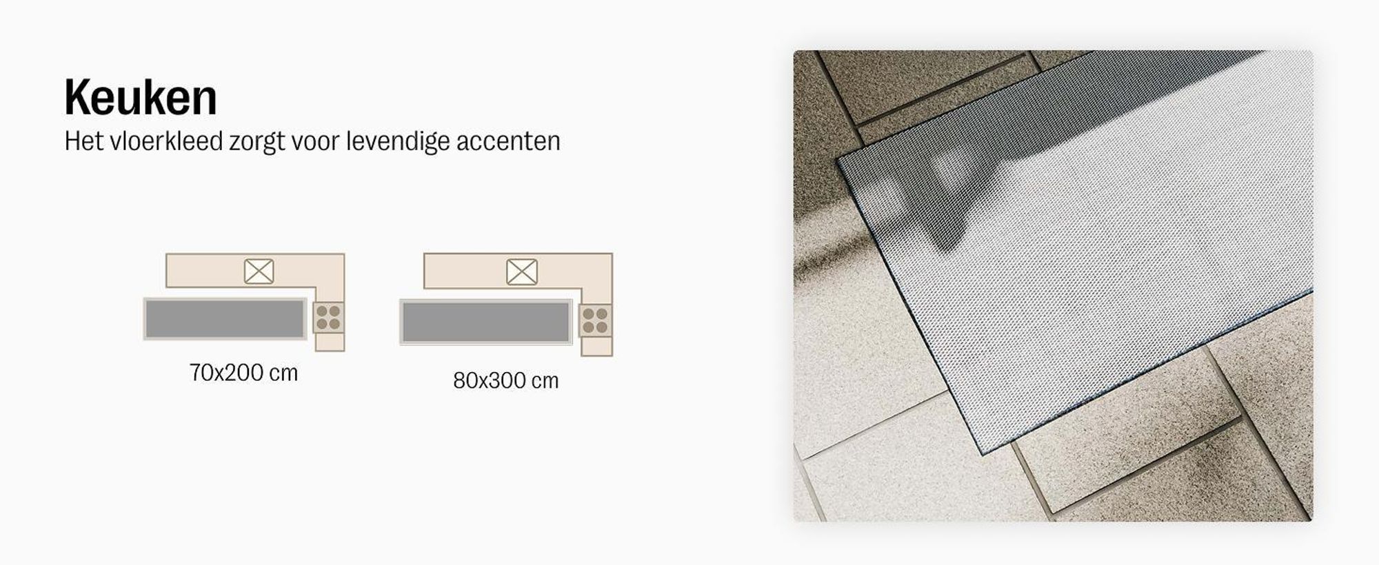 benuta tapijt voor binnen en buiten Lou Zwart 160x230 cm Tapijt woonkamer Buitentapijt Rechthoekig Patroon Modern Korte pool Scandinavisch