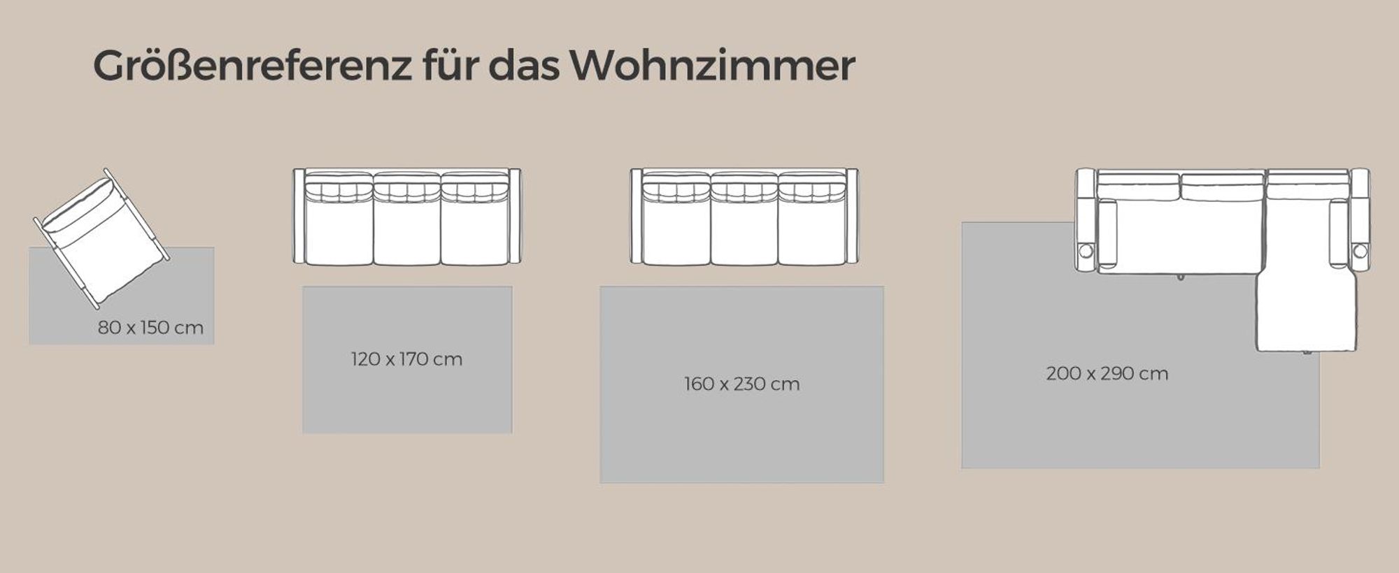SONGMICS Kurzflorteppich, 120 x 170 cm, rutschfester, maschinenwaschbar, grau, Wohnzimmerteppich