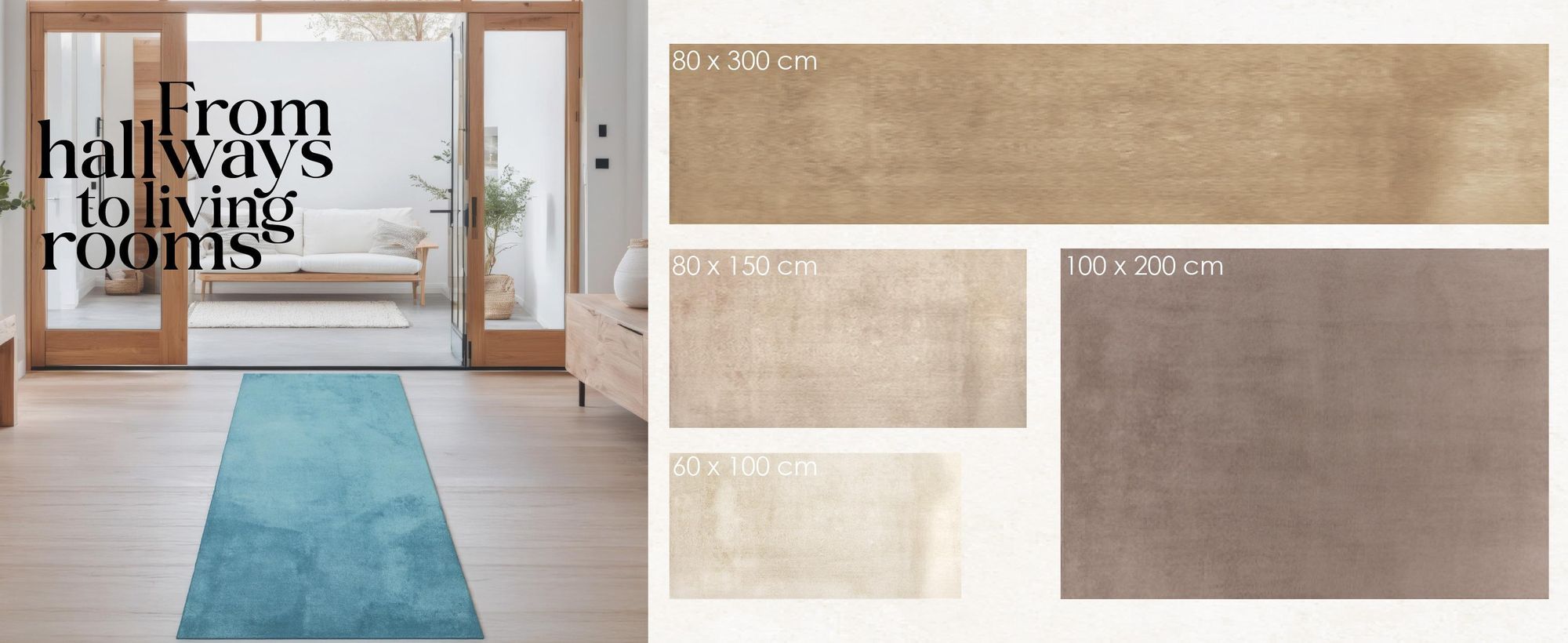 Waschbarer Teppich Wohnzimmer Kurzflor Einfarbiger Moderner Stil Weich Rosa Grösse 160x220 cm