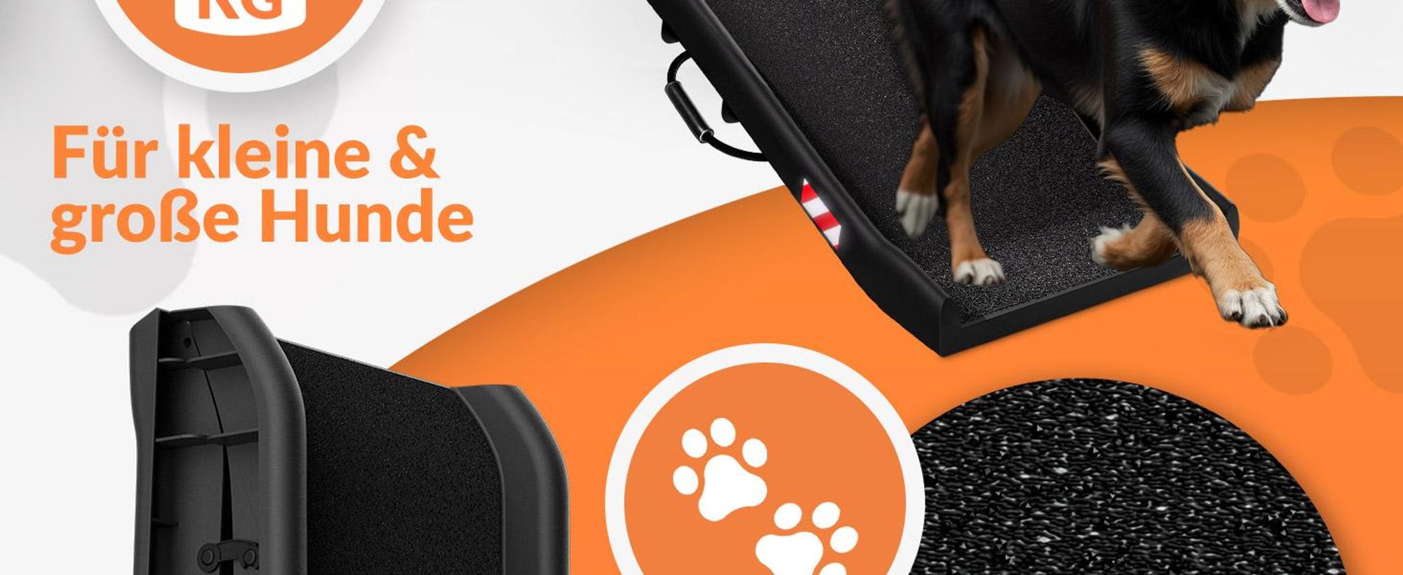 CADOCA® Hunderampe Auto Klappbar