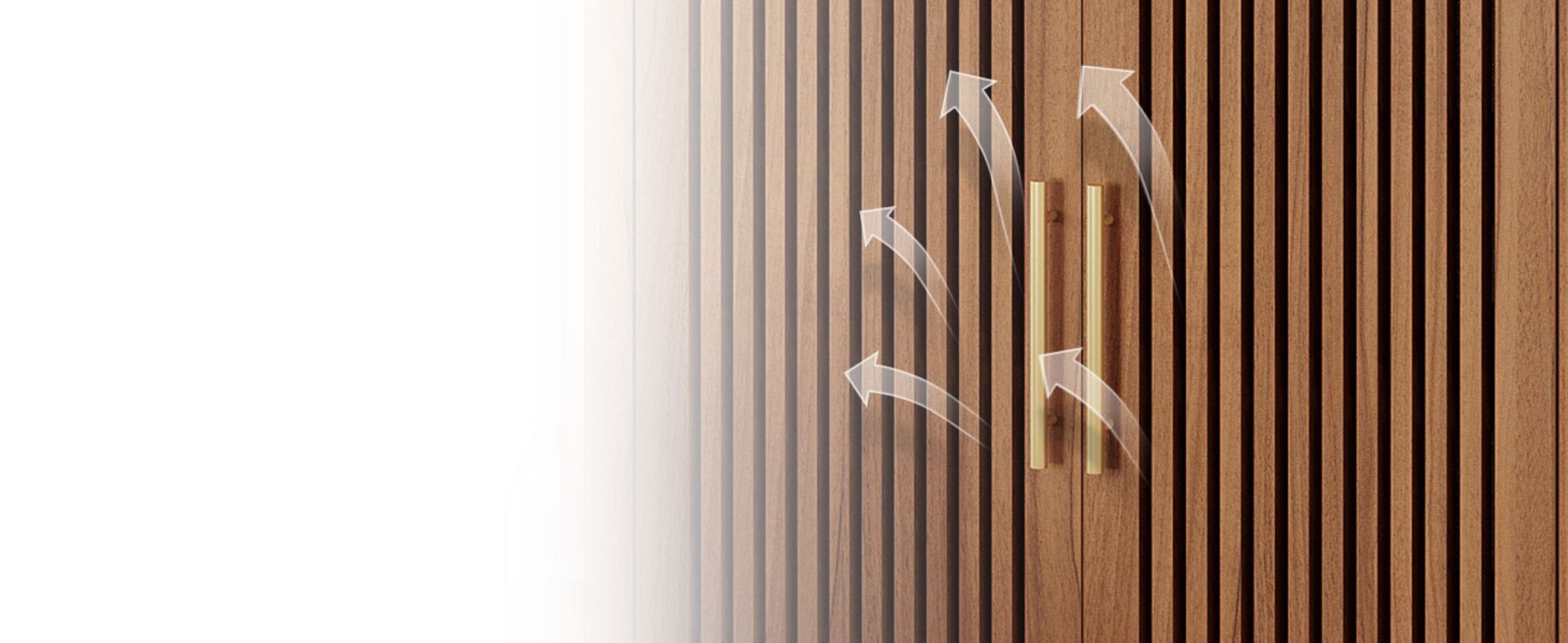 Tribesigns Schuhschrank, 5-stöckiger Schuhschrank schmal mit Lamellentüren und Schublade, Holz verstellbar Eingangsbereich, 80 * 36 * 110cm, Braun