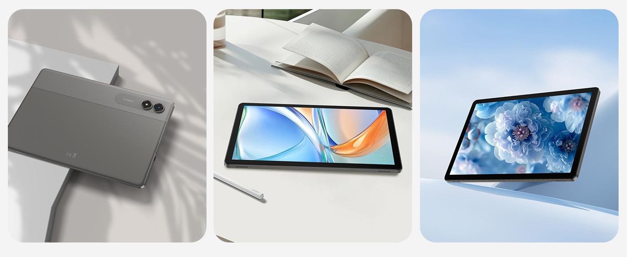 KOBONA-VEKFULPC T50 Tablet mit Stift, Android 16 und Gemini-KI, 11 Zoll, 5G wifi, 24GB(6+18)RAM+128GB, 8000mAh Reverse Charging