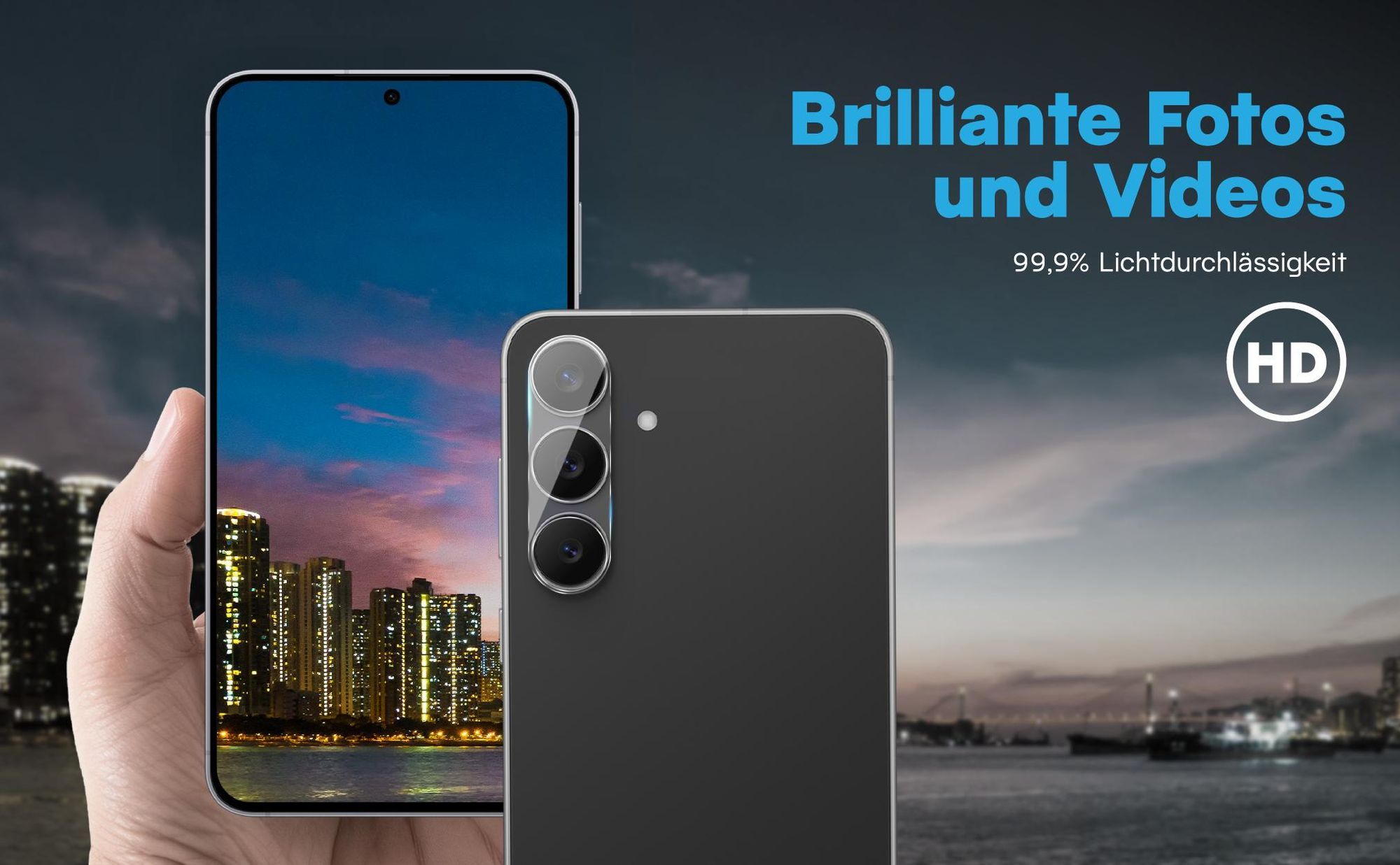 Brilliante Bildqualität mit dem Samsung Galaxy S26 dank 99,9% Lichtdurchlässigkeit