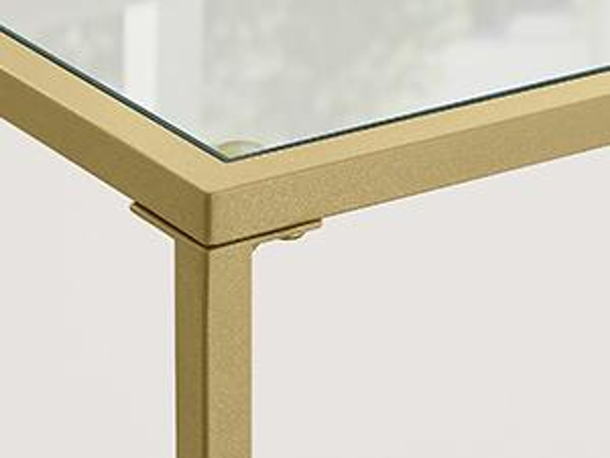 VASAGLE Konsolentisch Beistelltisch, 100 x 35 x 80 cm modern Sofatisch