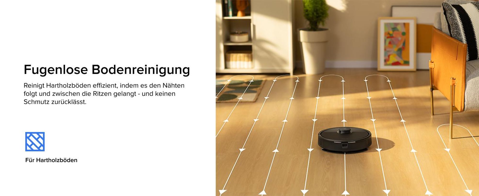 Roborock Q7 L5 Saugroboter, Dual Anti-Tangle System, 8000 Pa Staubsauger Roboter, Präzise Navigation, Smart No-Go Zone, Einstiegsleistung, für Perfekt
