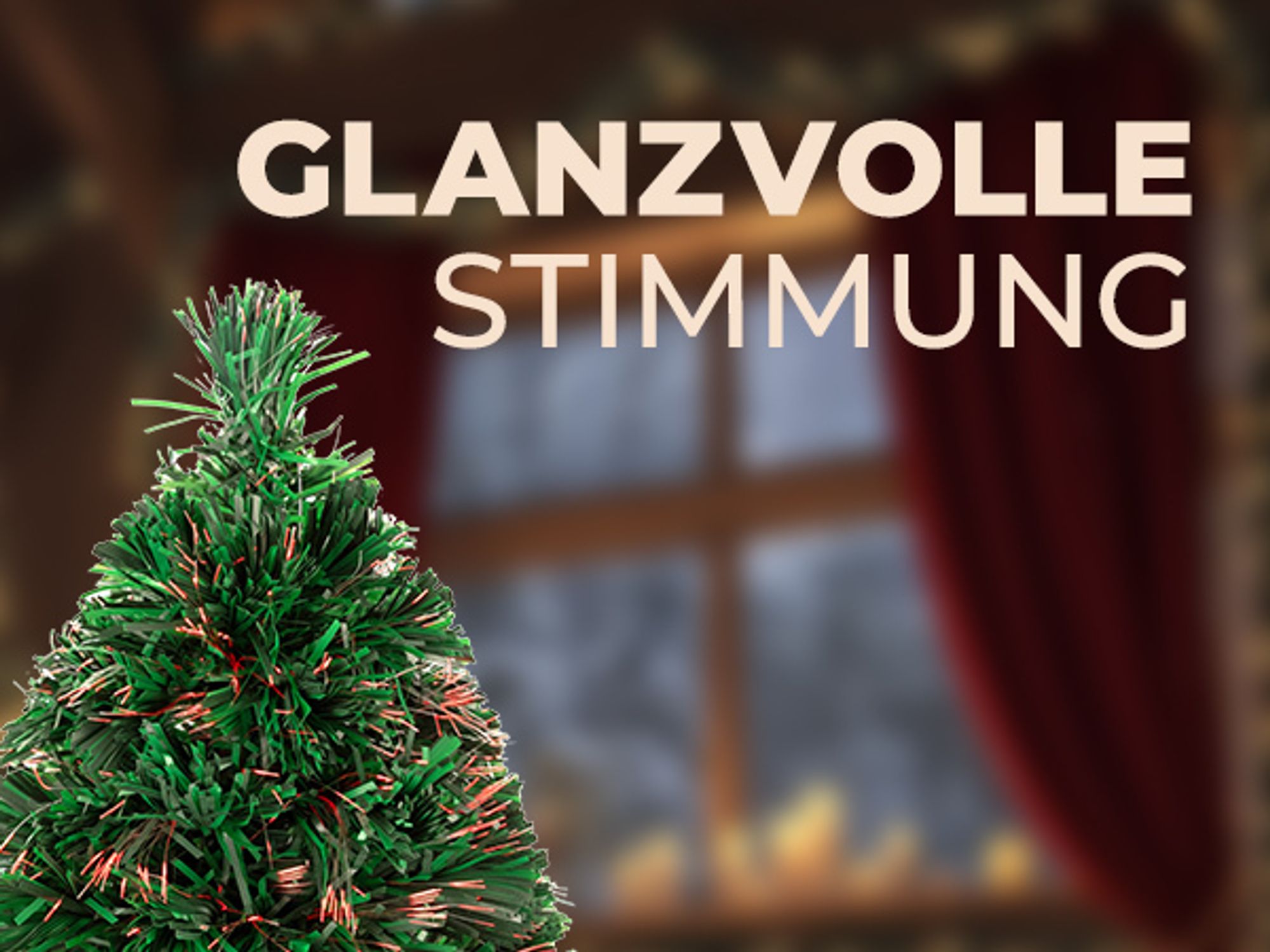 CASARIA® Weihnachtsbaum künstlich 66 cm Klein Tisch Topf Glasfaser mit Beleuchtung 9 Farben schwer entflammbar grün Tannenbaum Christbaum Weihnachten