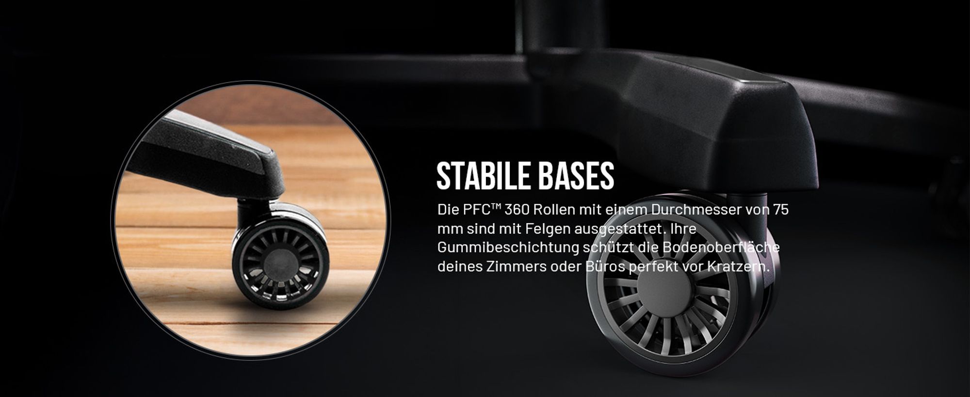 Diablo X-One 2.0 Gaming Stuhl Bürostuhl Schreibtischstuhl Verstellbare Armlehnen Ergonomisch Nacken/-Lendenkissen Farbe: Schwarz, Größe Normal