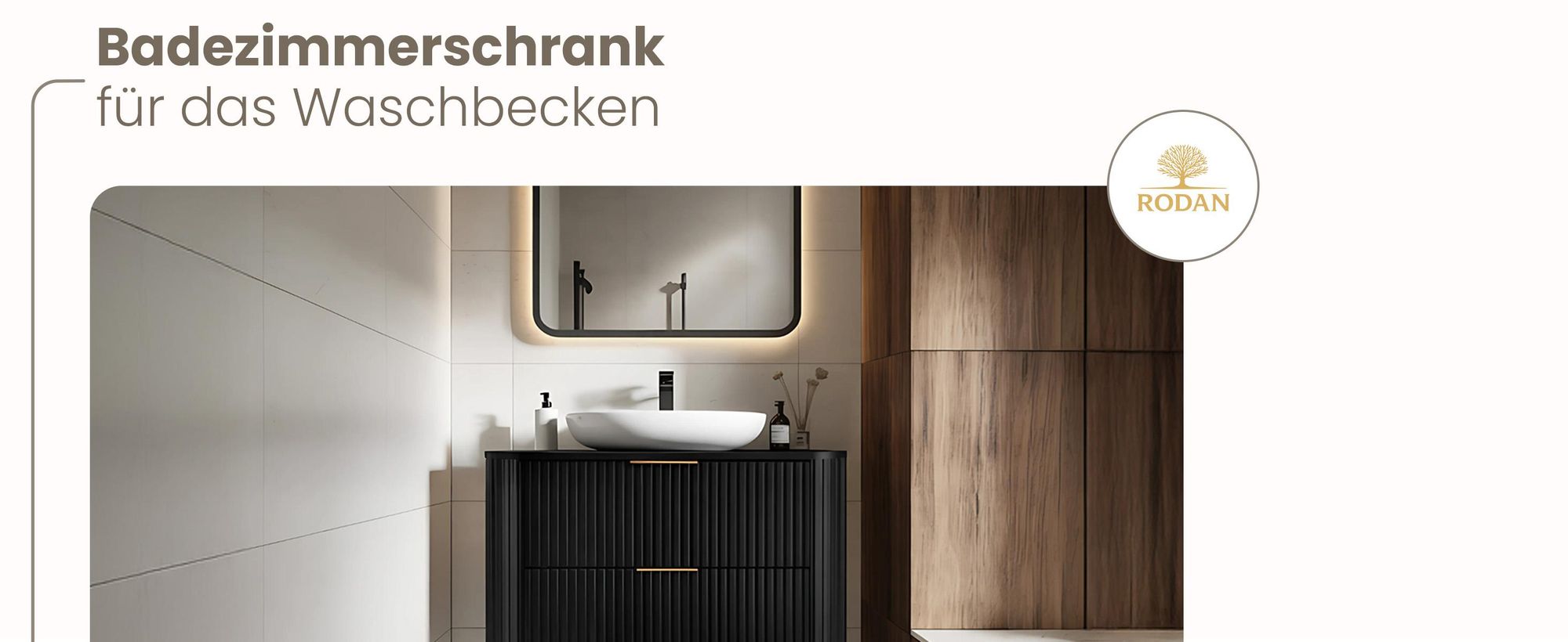 Waschbeckunterschrank 80cm Badezimmerschränke, Badmöbel, Unterschränke, Waschtisch