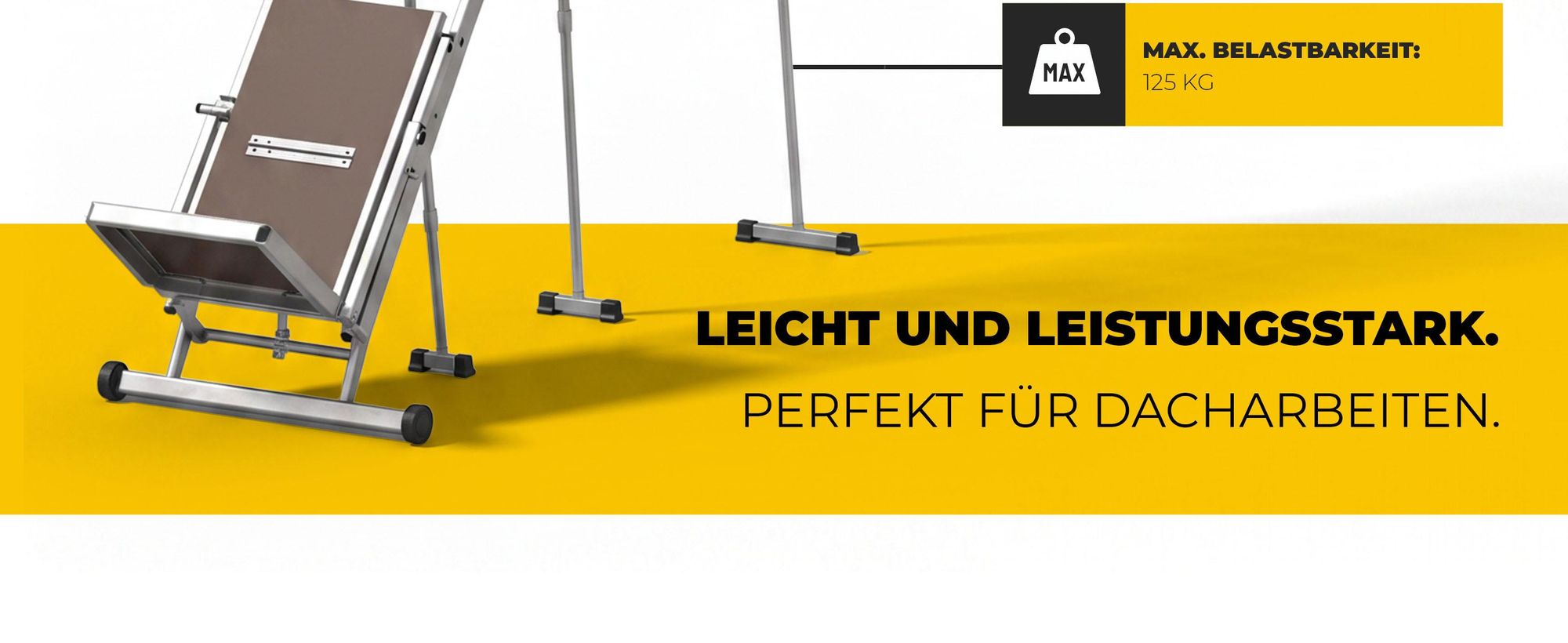 Drabest | Dachaufzug für Photovoltaikanlagen, Aluminium, 12,5 m, Tragkraft 125 kg, elektrische Winde 230 V 1050 W, Seil 12 m