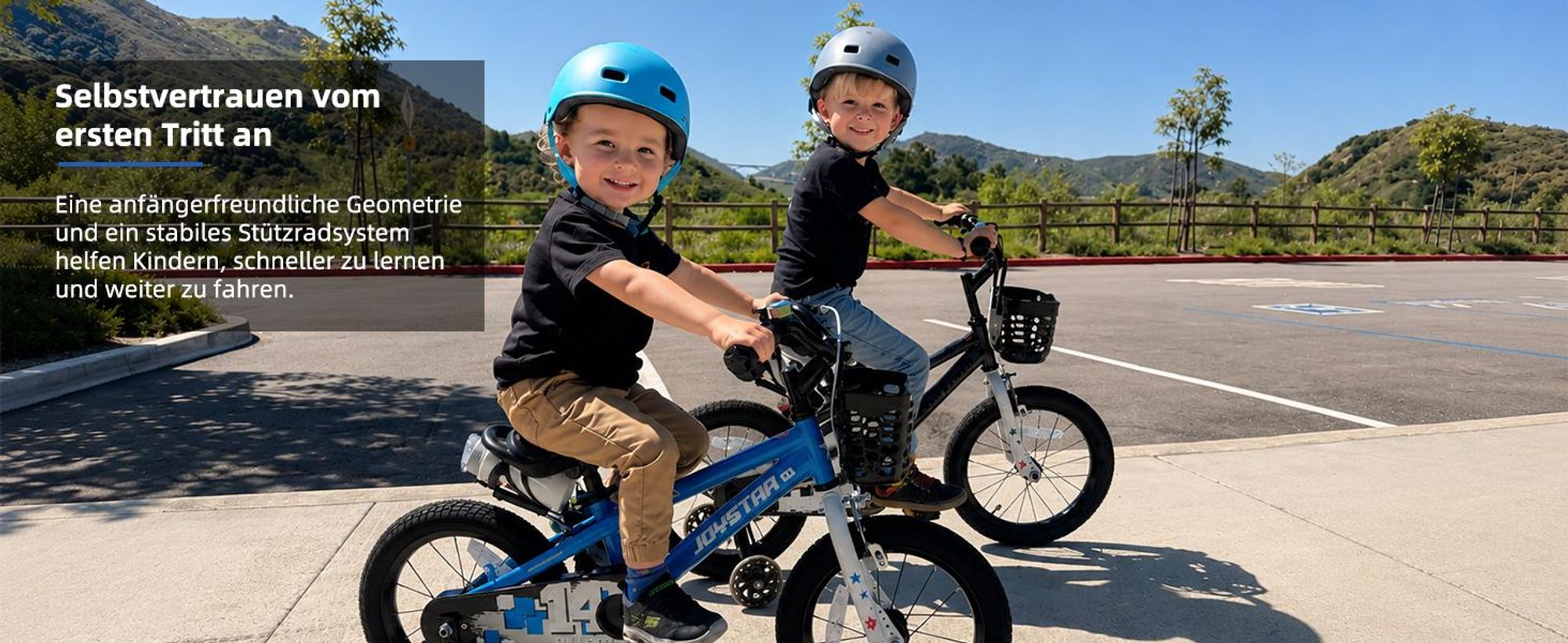 JOYSTAR Pluto 20 Zoll Kinderfahrrad mit beleuchteten Stützrädern, Korb, Flaschenhalter, Kinderfahrrad für Jungen und Mädchen 3-12 Jahre, Rosa