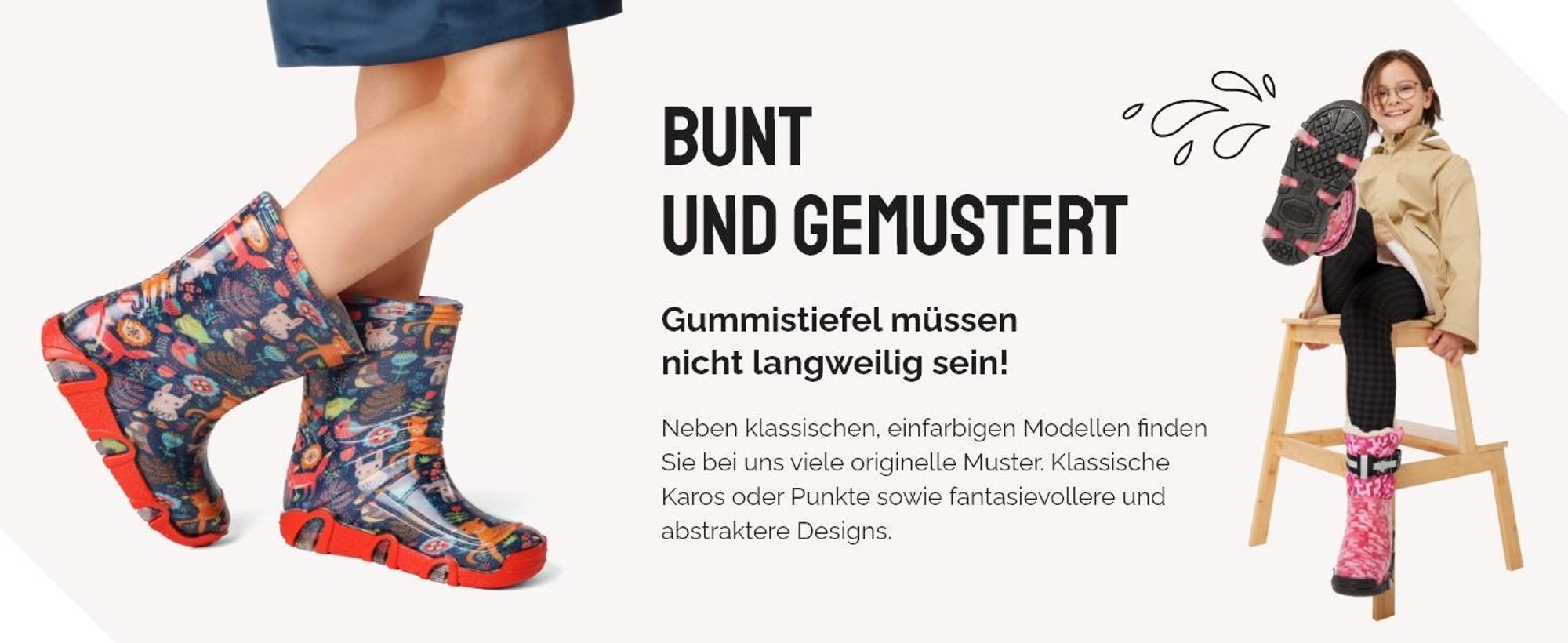 Ladeheid Kinder Mädchen Jungen federleichte Eva Thermo Gummistiefel Regenstiefel gefüttert KL050 (Violett, 26 EU)