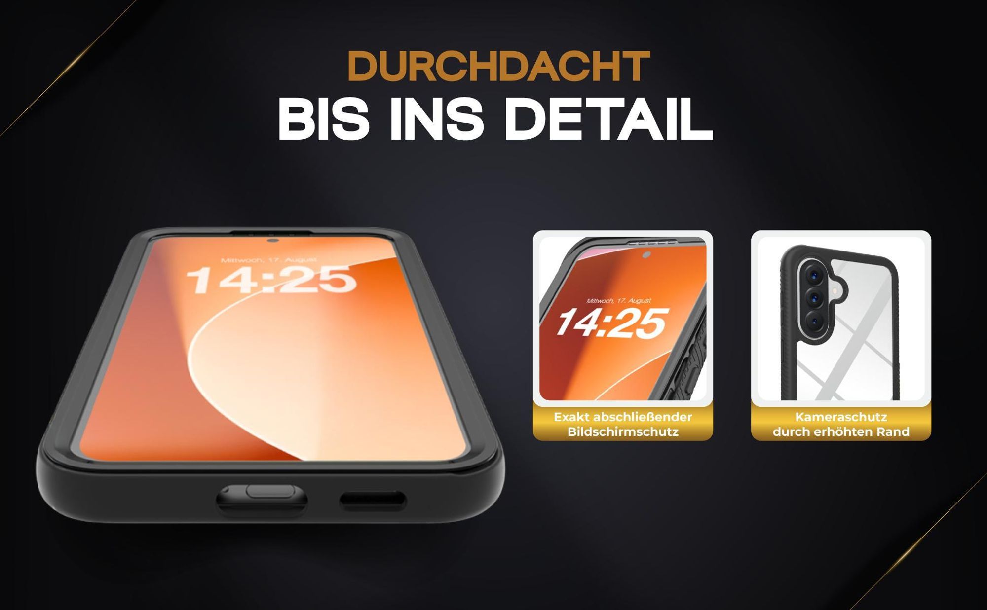 Handy Case für Samsung Galaxy A57 5G Front und Backcover