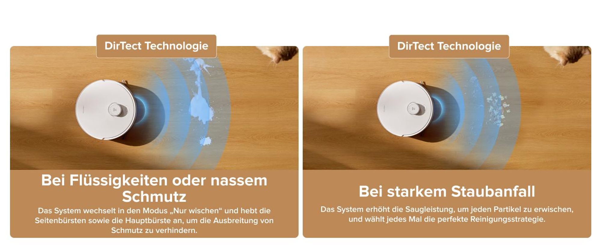 Roborock Qrevo Curv 2 Flow Staubsauger Roboter mit Wischfunktion, SpiraFlow-Wischwalze mit Selbstreinigung, 20.000 Pa, 75 °C Heißwasser-Moppwäsche