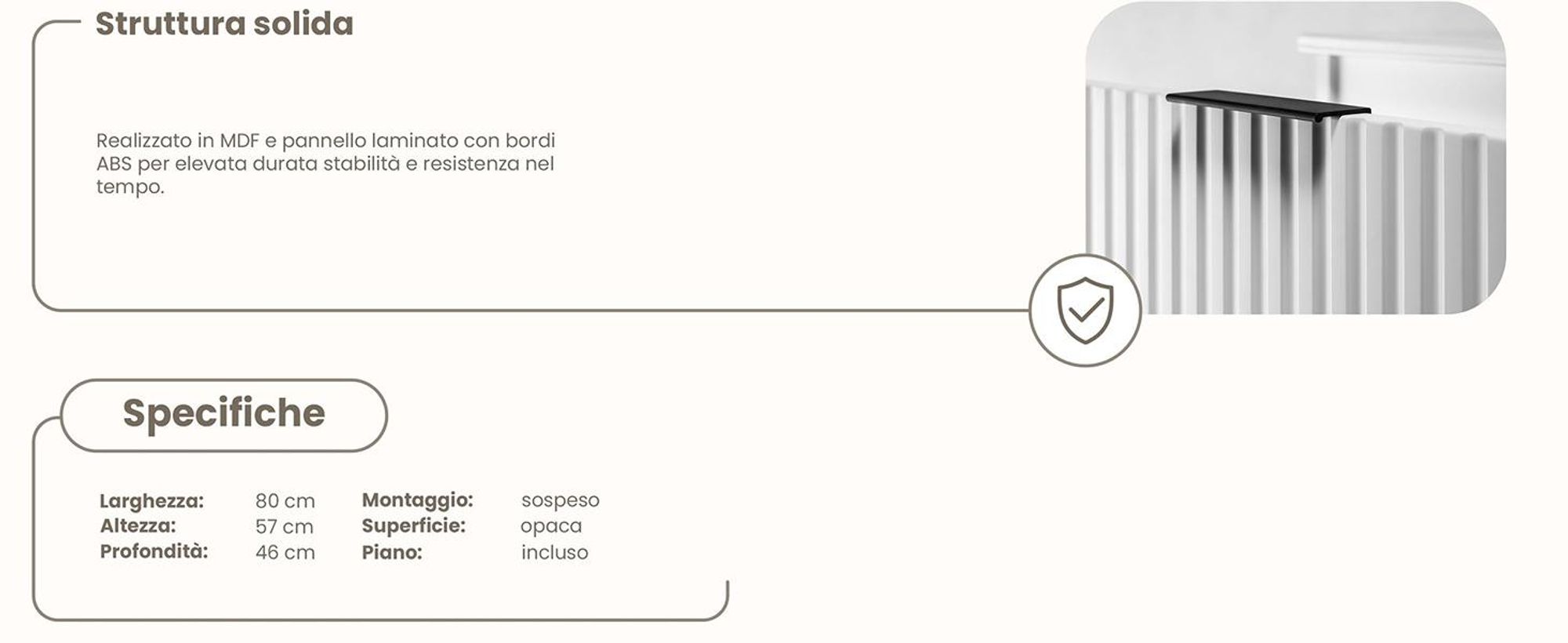 RODAN, mobile bagno, mobile sotto lavabo, mobile bagno moderno, mobili per il bagno