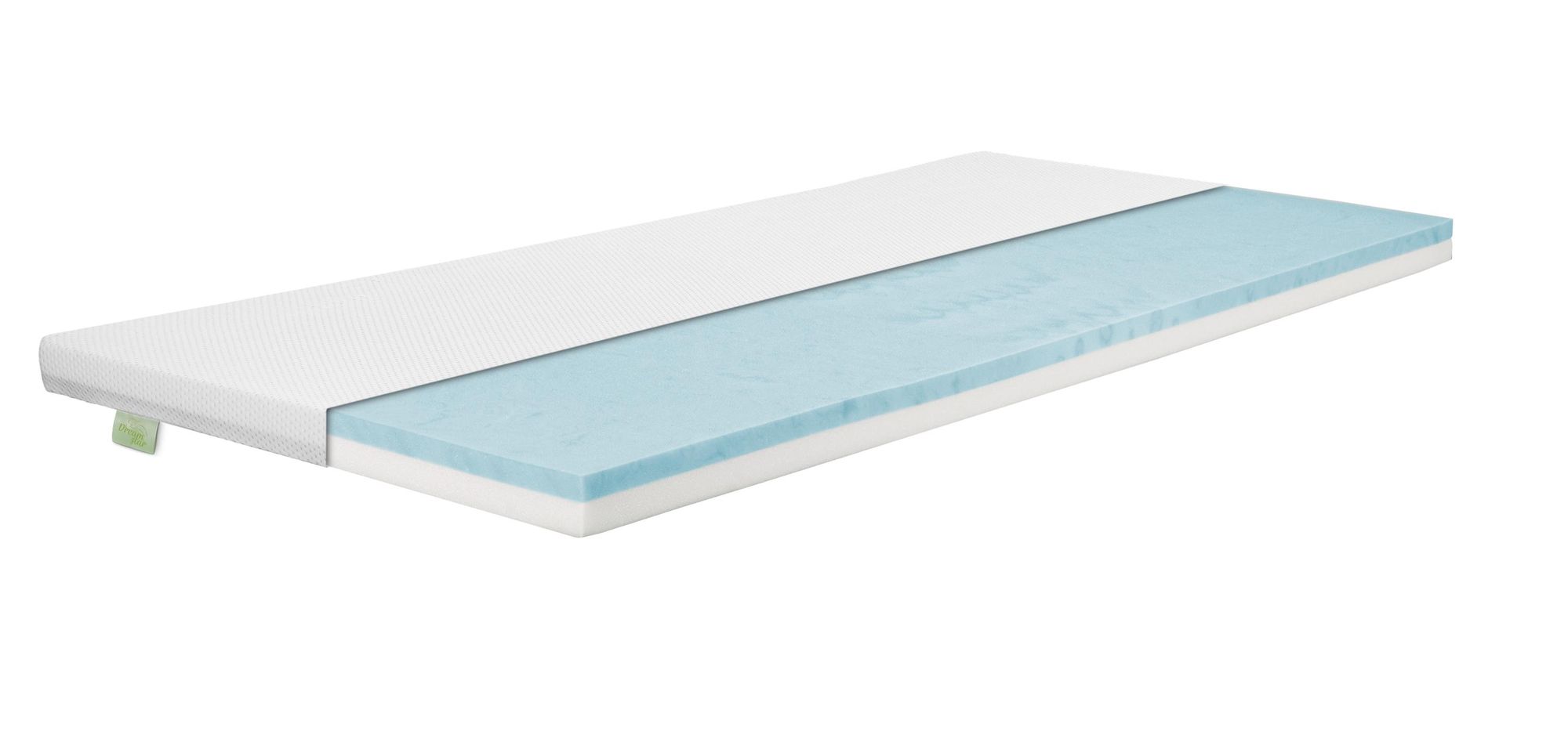 Surmatelas confortable Duo | 120 x 200 cm | H2/H3 | Surmatelas réversible | DREAMSTAR