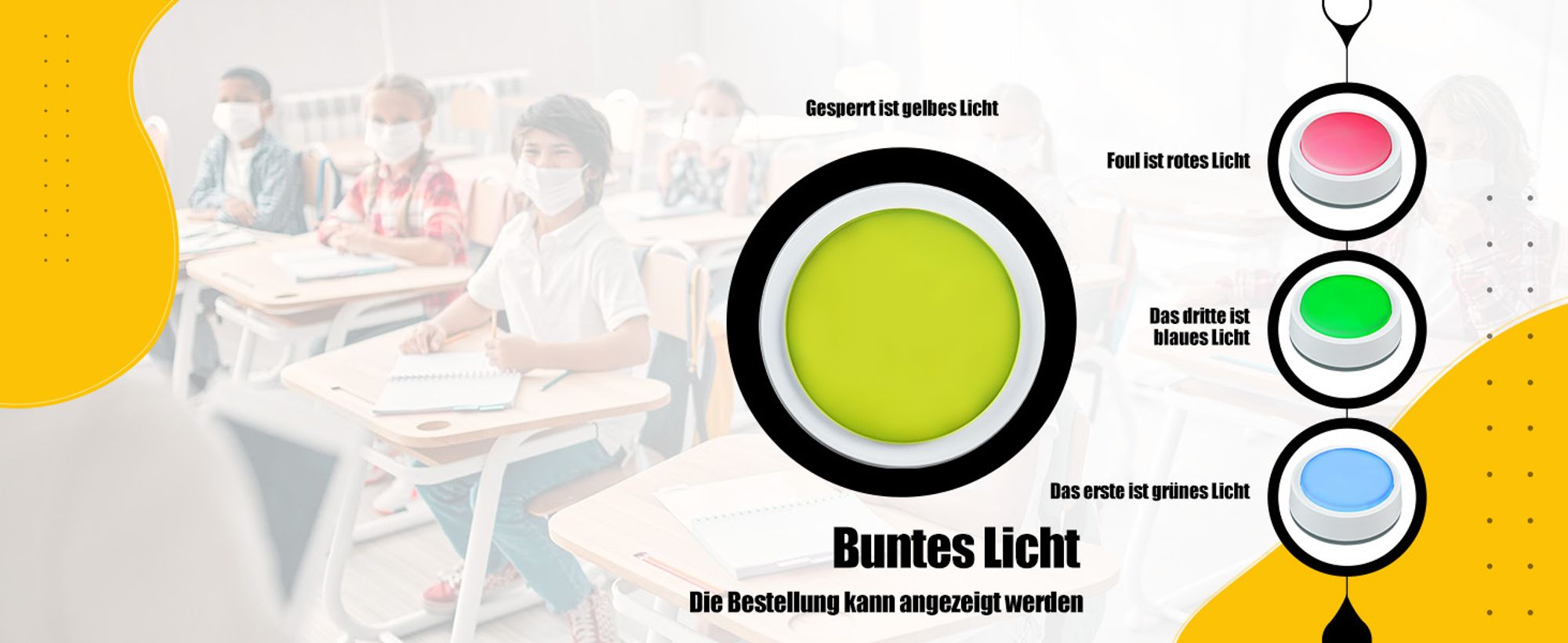 Retekess TM102 Wireless Responsive Buzzer System, Game Show Buzzer Taste, Typ-C-Aufladung, Warnung bei niedrigem Batteriestand für Familienfeiern