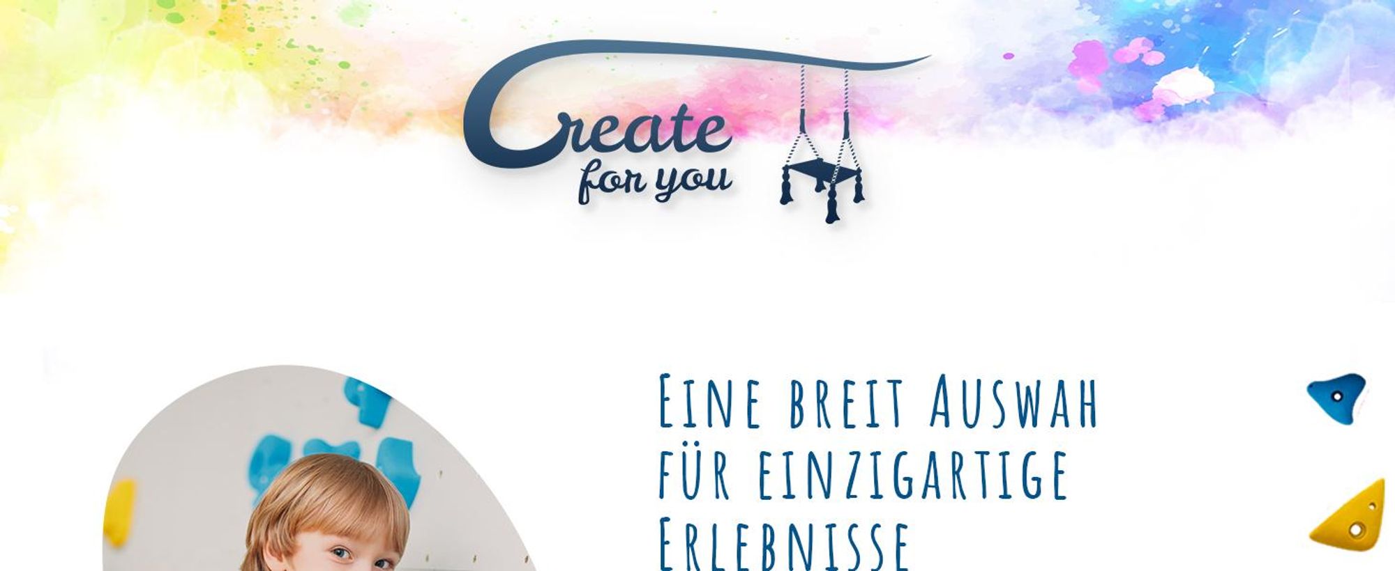 Create for you® - Kletterwand, 6x Wandpaneel 86x75 cm, 30 Bunten Klettergriffen, Heimklettergerüst, Fitnessgeräte für Zuhause, Kletterspielzeug Kinder