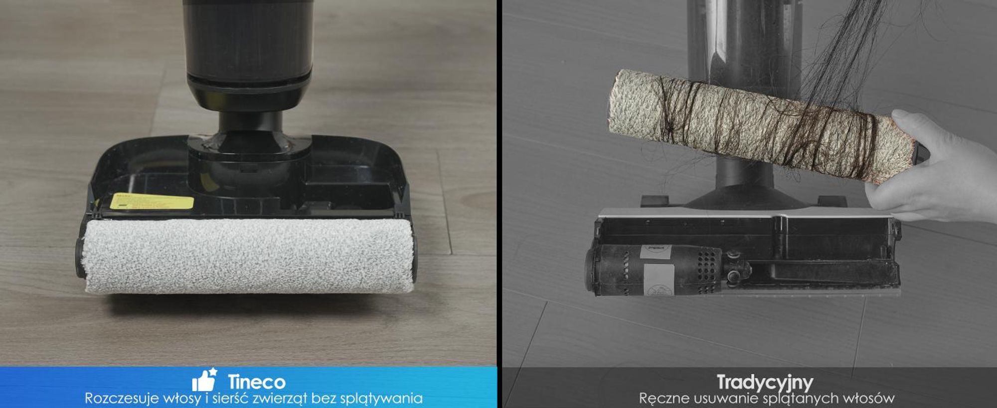 Tineco Floor ONE S7 Stretch Ultra odkurzacz bezprzewodowy 2w1 na mokro i sucho, FlashDry 85°C, 180° antysplątanie, 50 min pracy Flashdry 85℃