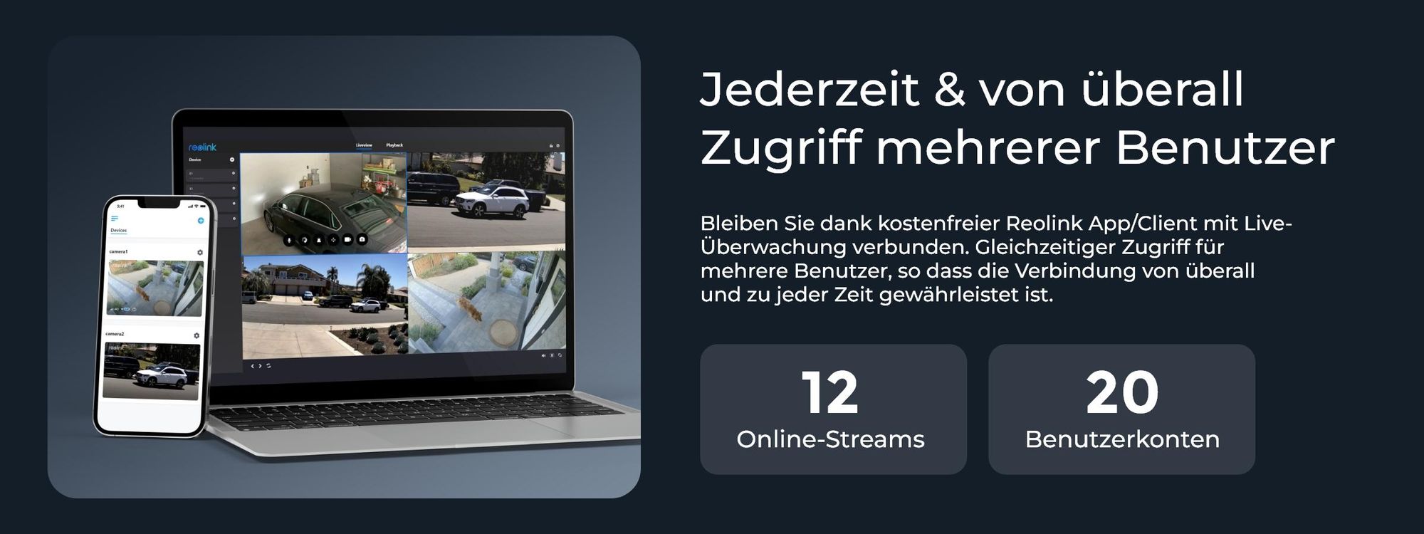 Reolink RLC-823S2, 4K 8MP PTZ PoE Überwachungskamera, 16X Optischer Zoom, 360° Abdeckung, Auto-Tracking, Farbnachtsicht, Smarte Erkennung, IP66