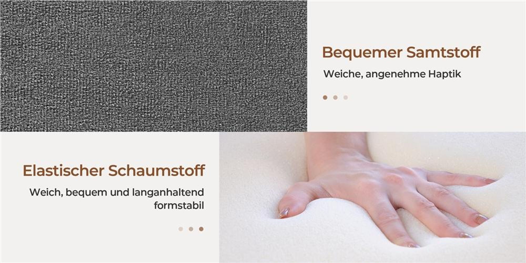 Yaheetech Polsterbett mit höhenverstellbarem Kopfteil Doppelbett 160×200cm Stoffbett Jugendbett Gepolstertes Bett Bettrahmen mit Lattenrost Dunkelgrau