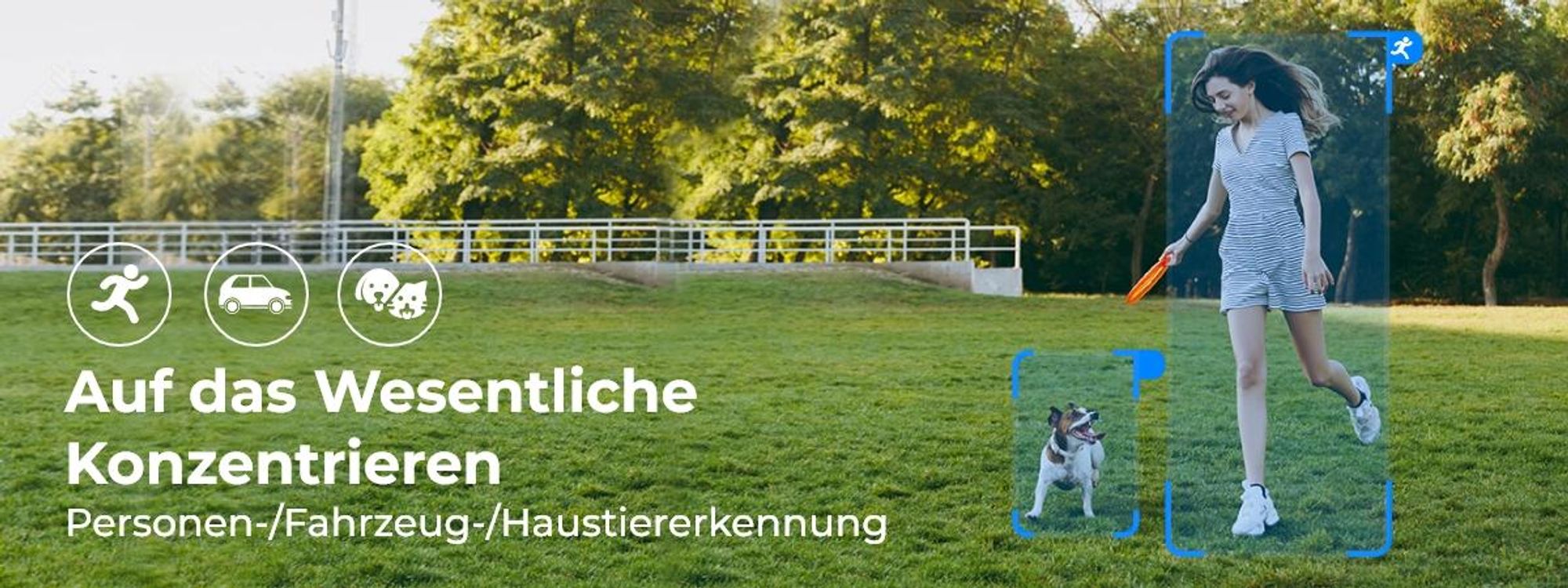 Reolink Argus Eco Pro+Solarpanel, 5MP 2K+ Batterie 2,4GHz/5GHz WiFi Überwachungskamera Außen, Farbnachtsicht, Smarte Erkennung, 2-Wege-Audio, IP66