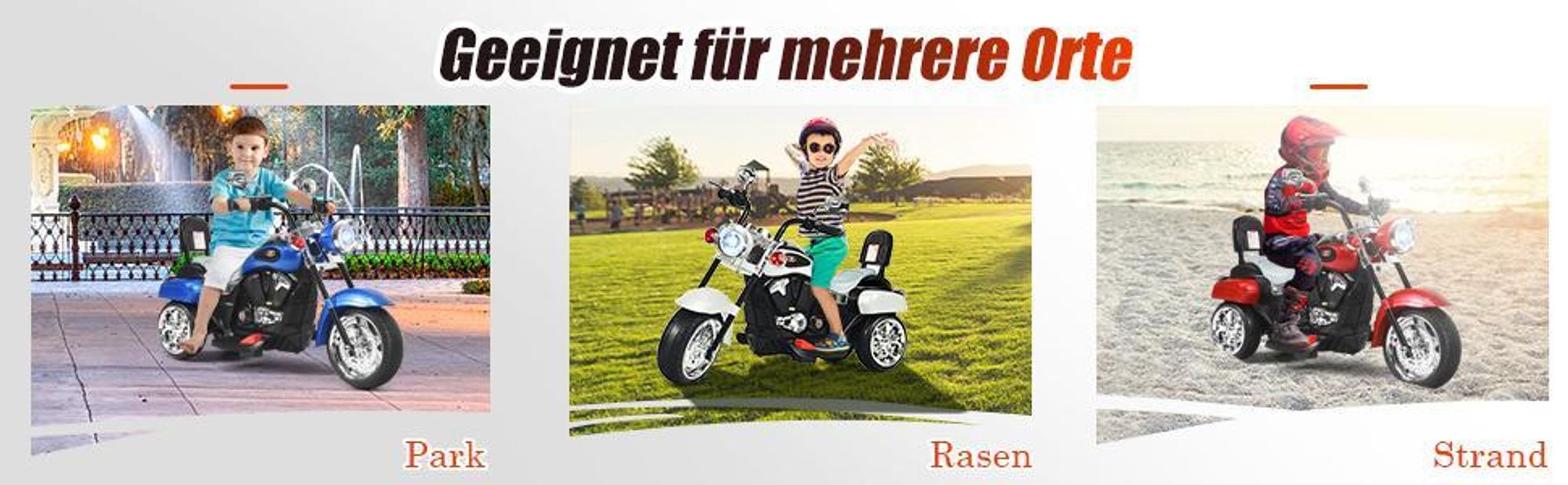 Elektromotorrad 6V, Kindermotorrad ab 3 Jahren, Elektro-Motorrad mit einstellbaren Scheinwerfern & Hupe & Pedalen (Rosa)