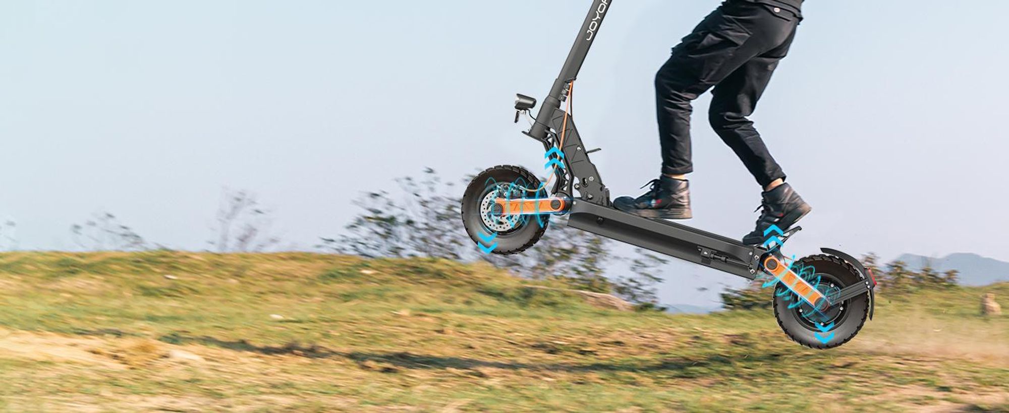 Joyor S5 PRO mit Straßenzulassung (ABE) - Leistungsstarker Offroad E-Scooter mit 100 km Reichweite