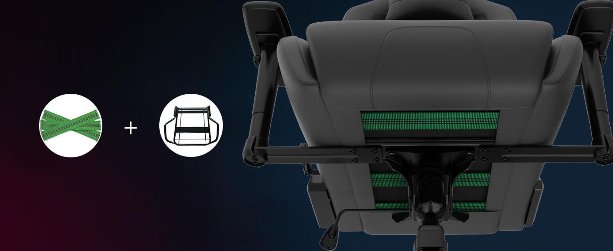 Herná stolička SENSE7 Sentinel – ergonomická kancelárska stolička s 3D podrúčkami, sklonom 160°, funkcia naklápania, čalúnenie HDE™, plynový píst, nosnosť do 150 kg, čierna