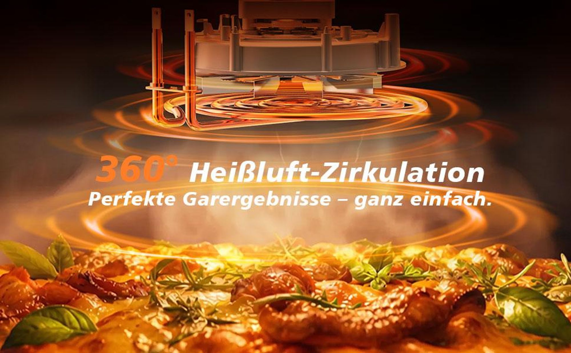 Heißluftfritteuse, 1650W Friteuse ohne Öl mit Metall-Innenraum, 6 L mit beleuchtetem Sichtfenster, 9 Kochvoreinstellungen, spülmaschinenfest