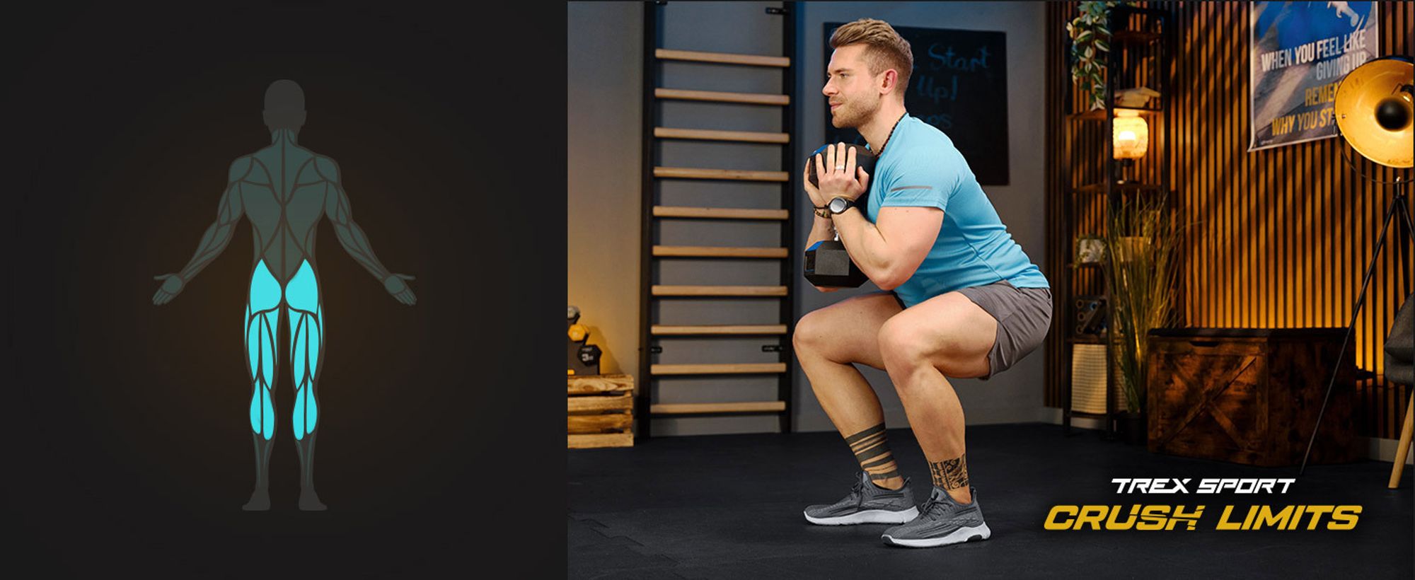 TREX SPORT Hexagon Gusseisen Kurzhantel TX-200RD | 1 Stück gummierte Hantel 20 kg mit verchromtem Griff | Dumbbell, Gewicht rutschfest, bodenschonend
