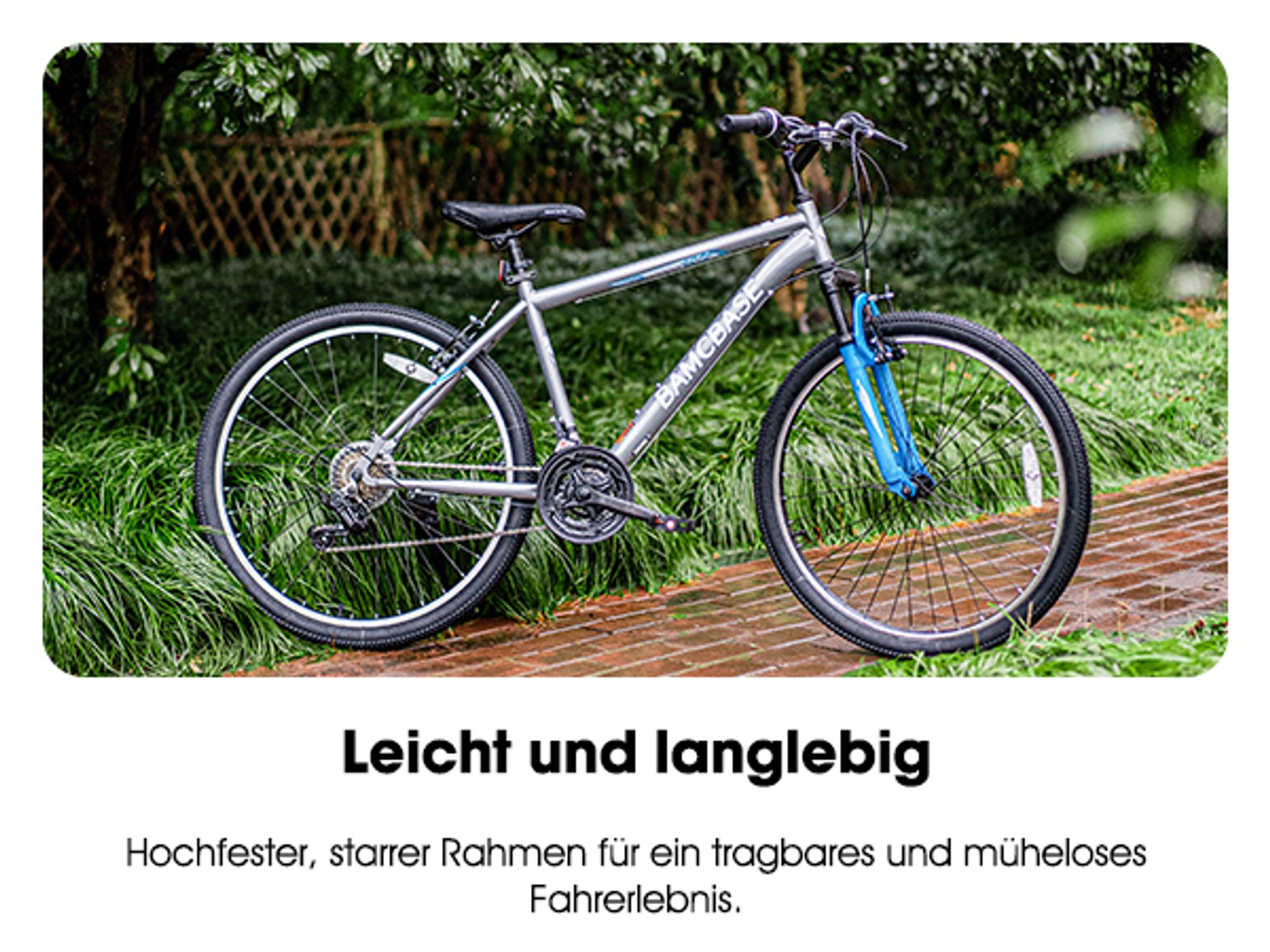 HILAND Mountainbike 27,5 Zoll MTB Herren Damen, mit 21 Gang Shimano, V-Bremse, Hardtail Fahrrad, Fahrräder für studentische Pendler, Blau
