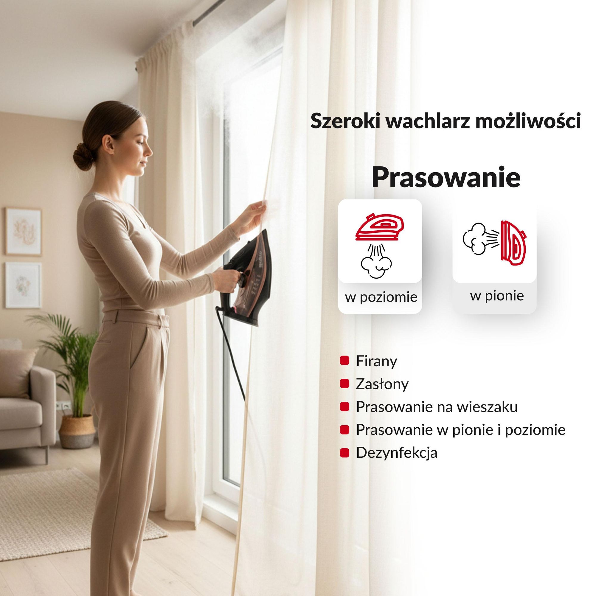 Żelazko parowe LEHMANN STROKKUR z ceramiczną stopą, 3000 W, wyrzut pary do 140 g, pionowy wyrzut pary, automatyczne wyłączanie w okresie bezruchu,