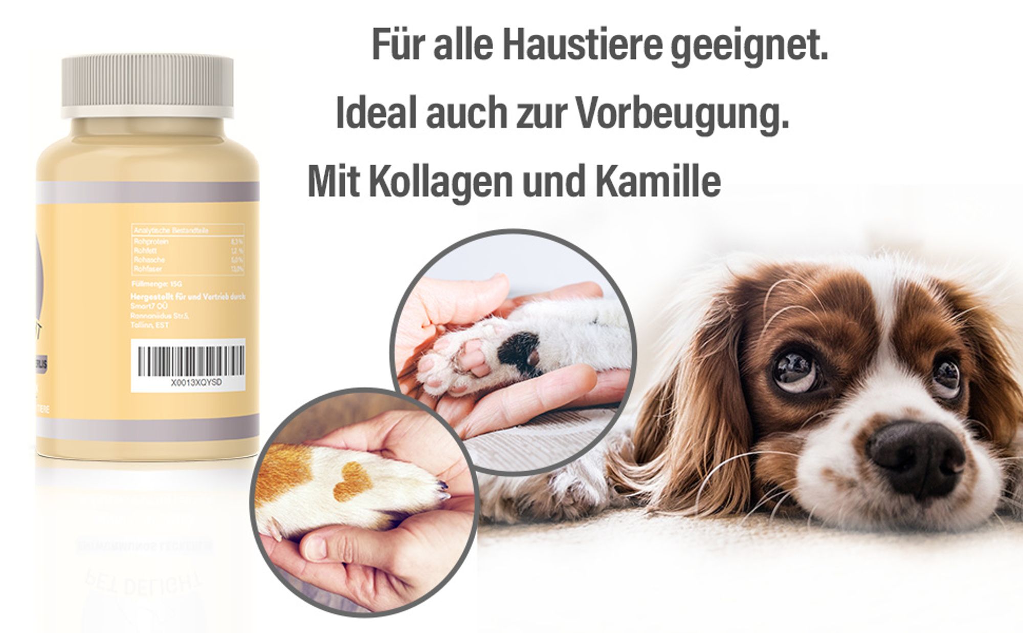 Pet Delight® Wurm Leckerli – Wurmmittel Hund – entwurmen für Hunde – mit natürlichen Inhaltsstoffen – Einfach anzuwenden - Wurmkur - 30 Stück