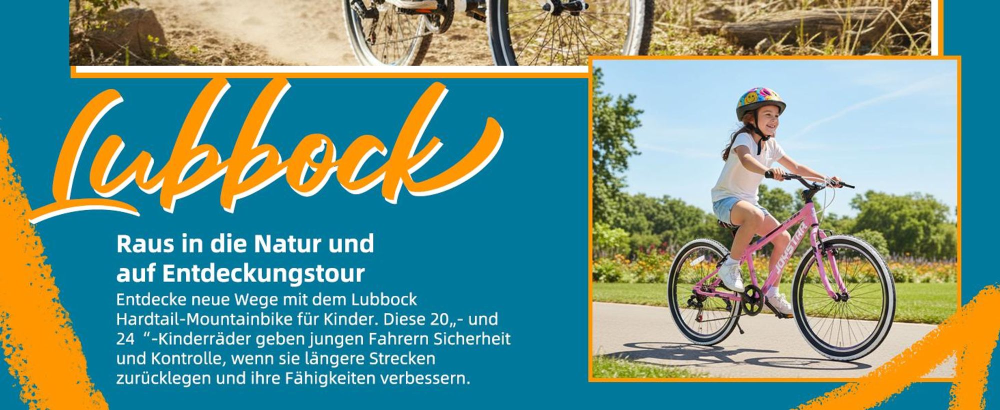 JOYSTAR 24 Zoll Kinderfahrrad für Jungen & Mädchen im Alter von 7-12 Jahren Hardtail Mountainbike für Kinder mit 1-Gang,Schwarz