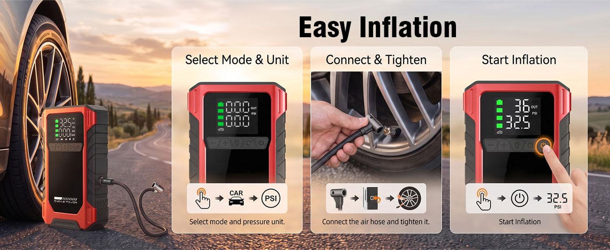 Auto Starthilfe,Jump Starter,Starthilfekabel,Powerbank,Starthilfebox,Starthilfegerät,Ladegerät