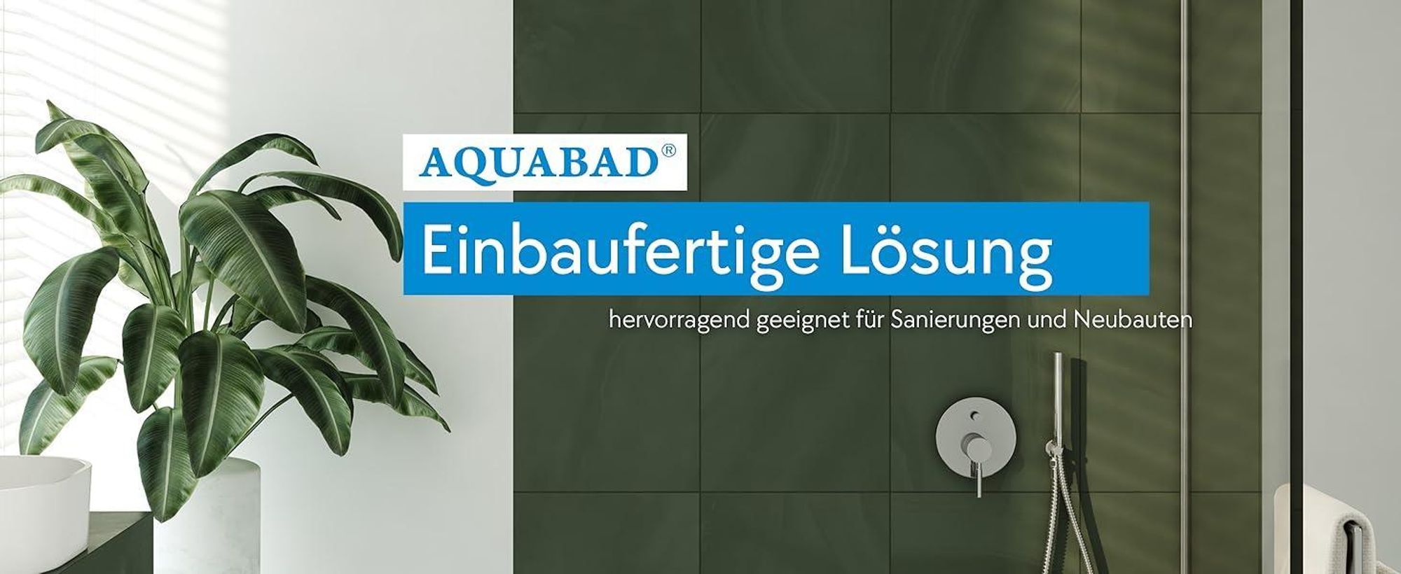 AQUABAD® Duschwanne Komplettset Basic Smooth White 90x90cm Quadrat inkl. Styroporträger und Ablaufgarnitur Alcadrain A49CR