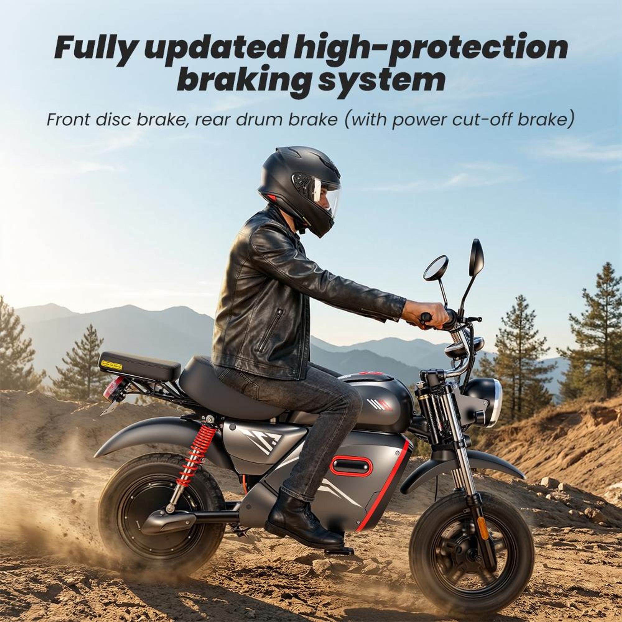 Y18 Einkaufs-E-Bike, 48 V 20 Ah, bis 150 kg, 15 Zoll Reifen, mit NFC