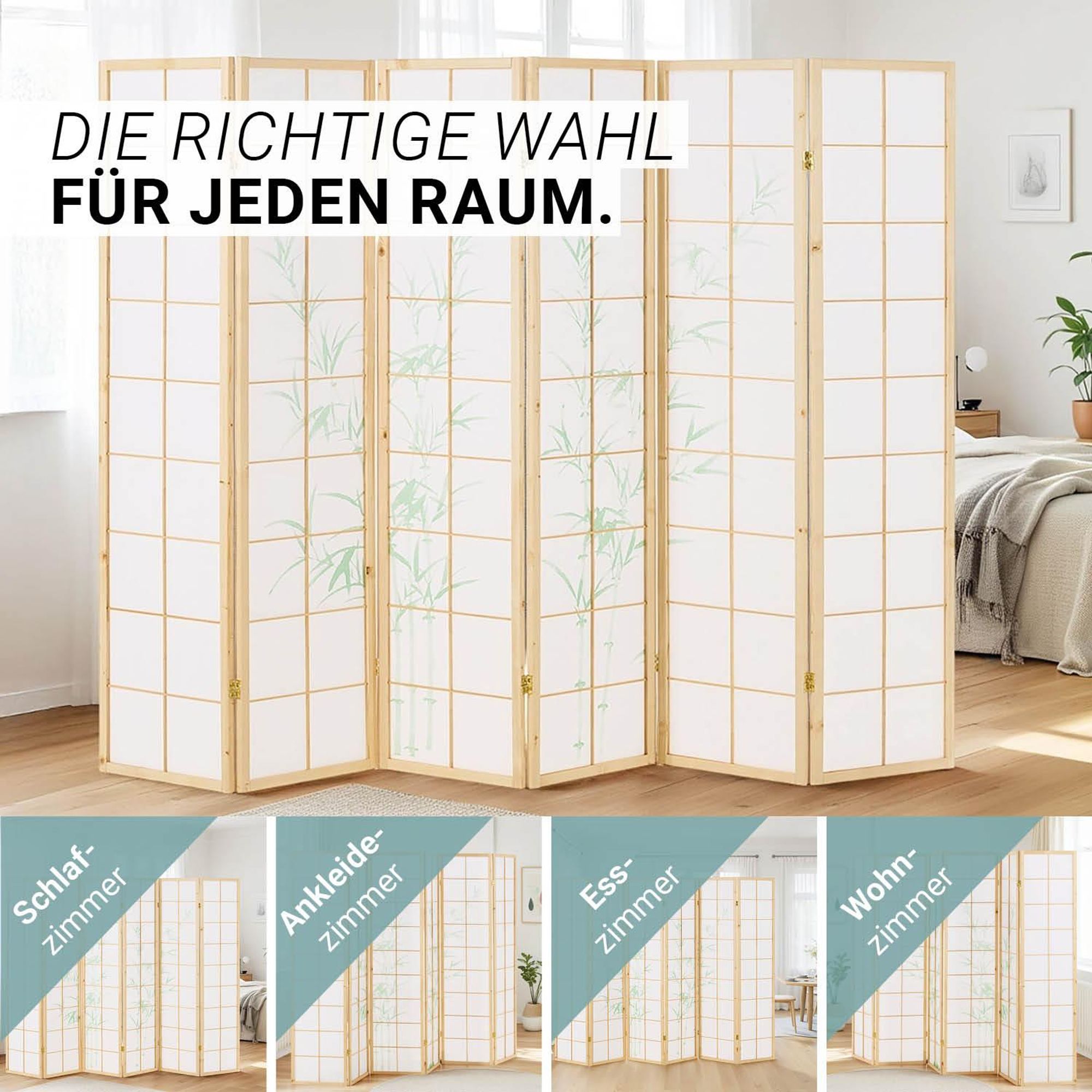 ein Paravent ist die ideale Wahl für jeden Raum.