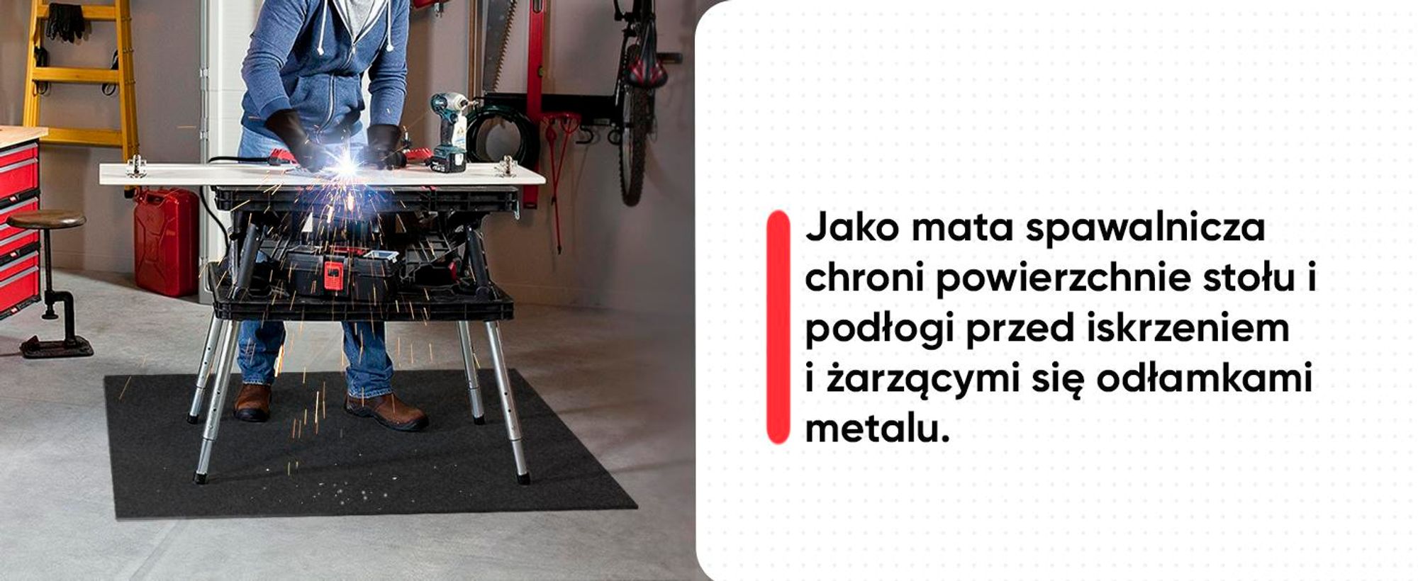 EVOCAMP dywan ognioodporny 60x60 cm - mata ognioodporna do 982°C - mata lutownicza jako mata przeciwpożarowa do bezpiecznej ochrony przeciwpożarowej - mata do grillowania jako idealna mata przeciwpożarowa - czarna