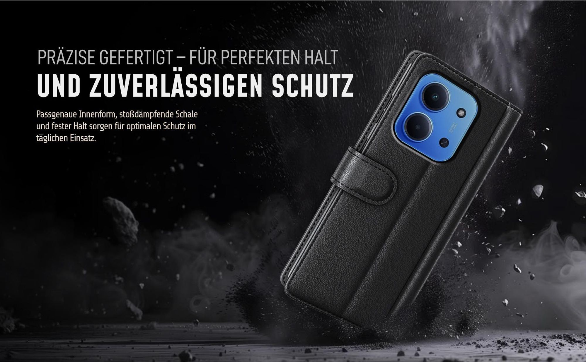 Handycase für Xiaomi Redmi 15C mit 360 Grad Schutz