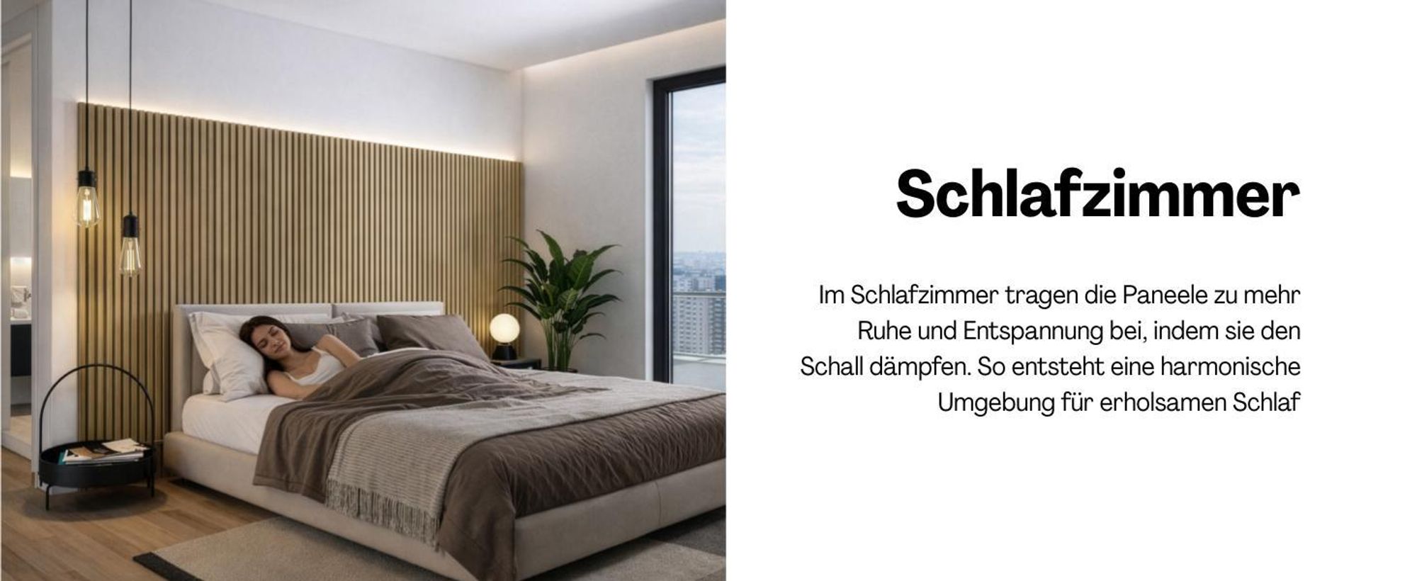 AKUSTIKO Lamella Akustikpaneele 4 Stück 280x60cm - flexible Filz MDF Wandpaneele fugenlos - überlappende Holz Lamellenwand, Paneel grau - Akustik Wandverkleidung (6.72m² Grey Ash)