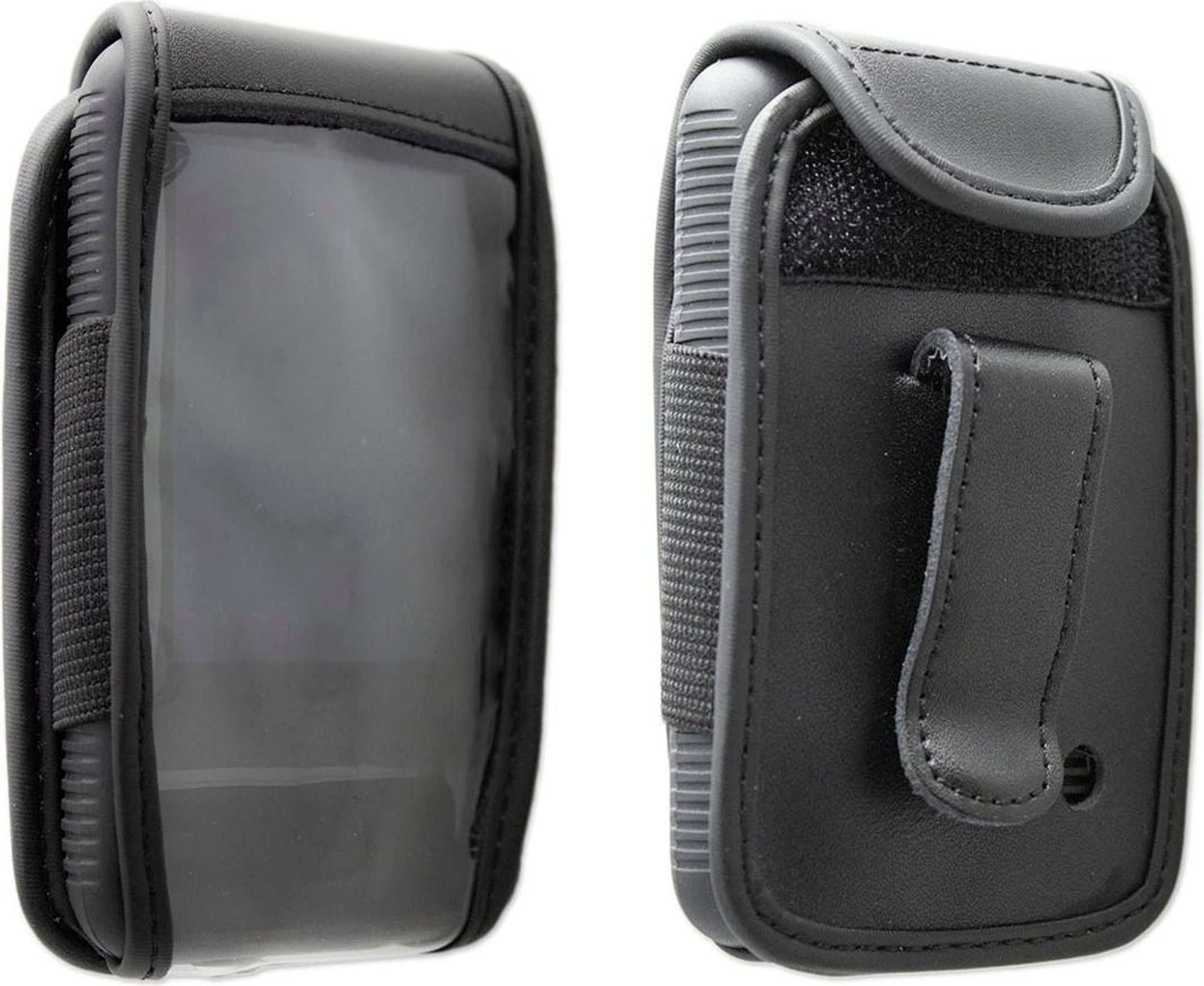caseroxx Ledertasche mit Gürtelclip kompatibel mit Dexcom G6 aus Echtleder, Tasche mit Gürtelclip und Sichtfenster  Bild 1