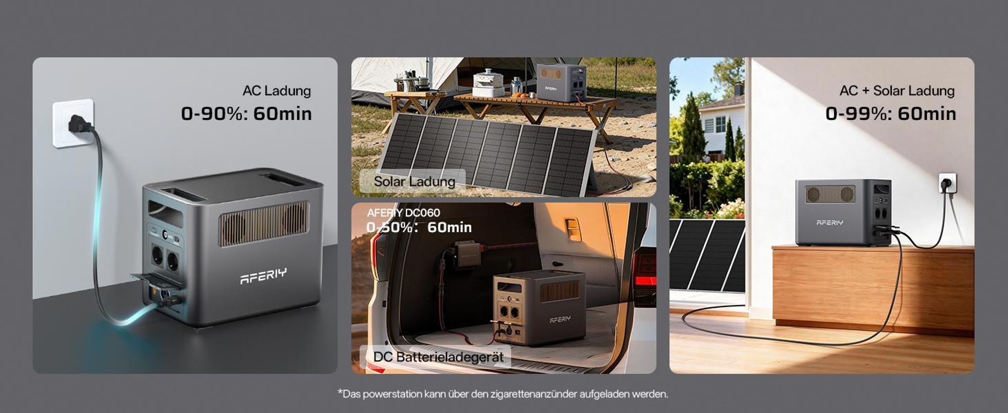 AFERIY Nomad1800 Pro Kit Solare 1024Wh Espandibile Pannello 400W