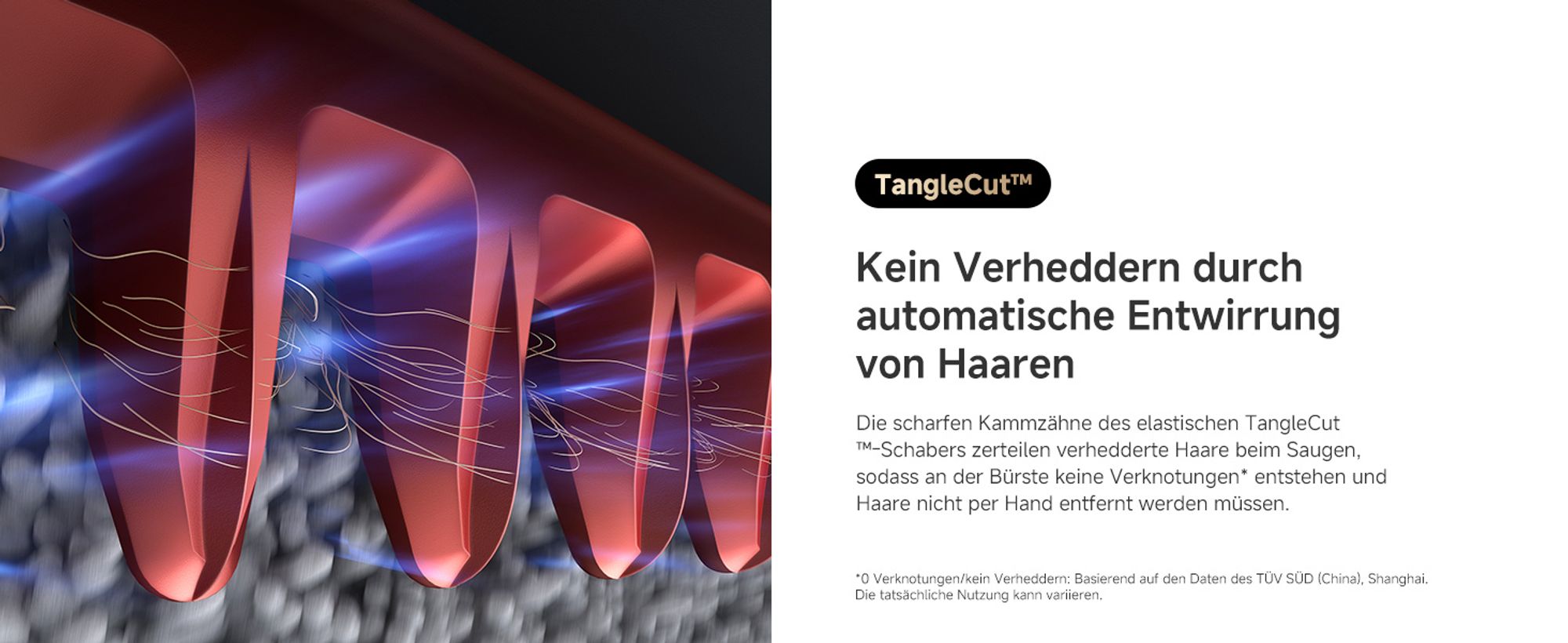 DREAME H15 Pro Heat Kabelloser Staubsauger, Nass/Trocken 2in1, 22000 Pa Saugleistung, 85℃ Heißwasser automatische Reinigung,Tangle-Free-Technologie