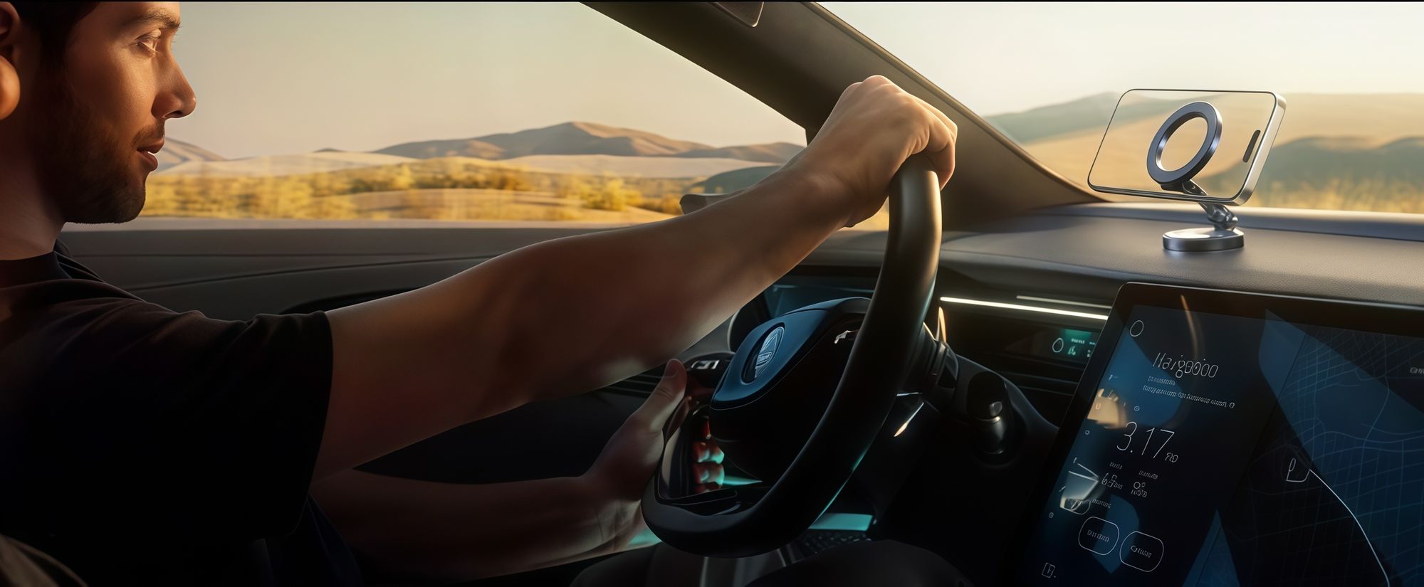 Magnetischer Telefonhalter für Auto mit starken Magneten, 360° verstellbaren iPhone Autohalterungen, Autozubehör, für iPhone 16 15 14 13 12 ProMaxPlus
