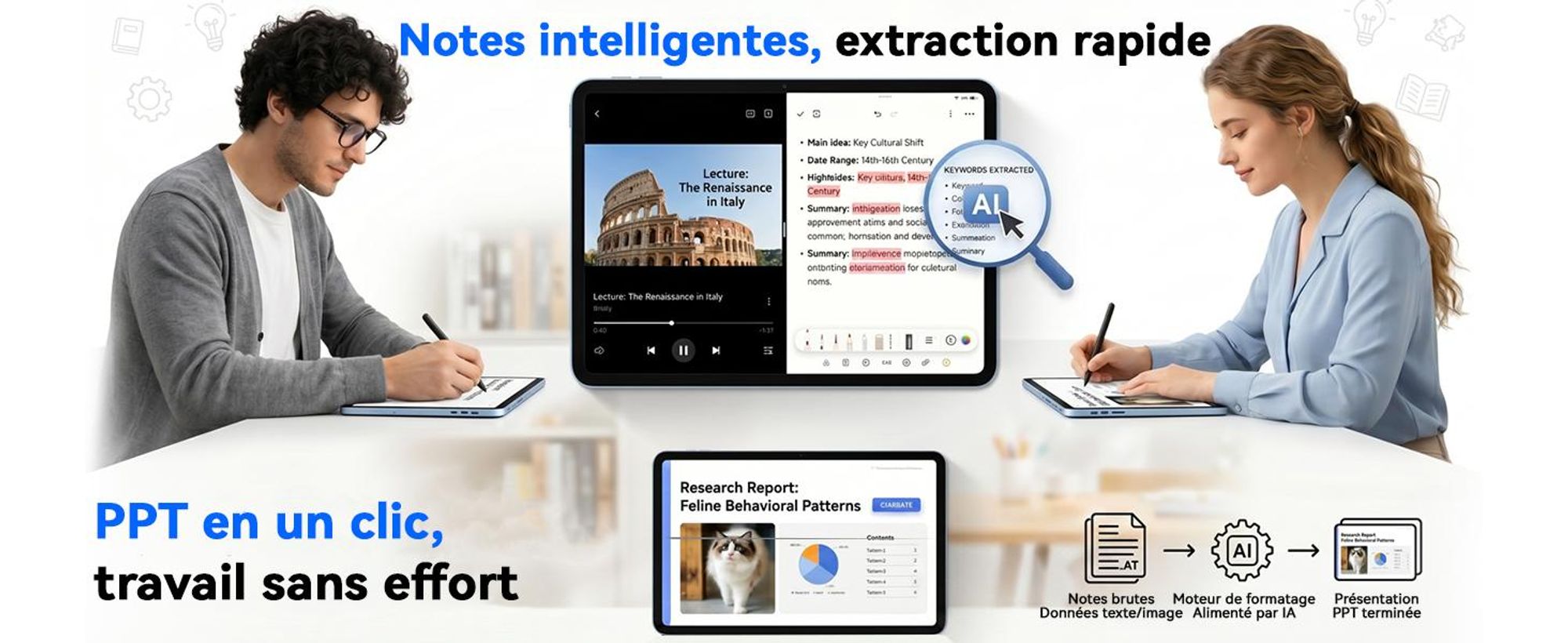 Tablette TABWEE T70 de 11 pouces, 32 Go (8 Go RAM + 24 Go stockage) + 256 Go de stockage, Android 16, batterie de 8000 mAh, Bluetooth 5.0, reconnaissance faciale, Widevine L1, Rheinland. Livrée avec un clavier, une souris et un stylet