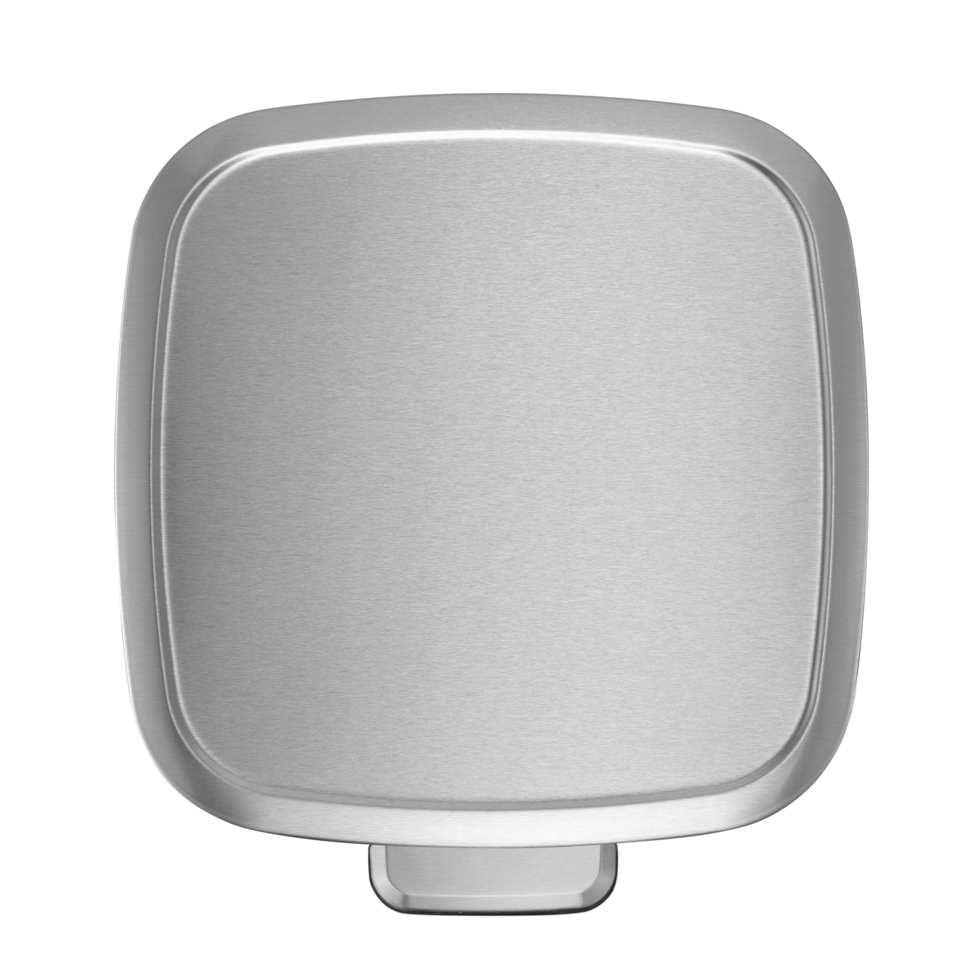 EKO - Pattumiera a pedale Stella 30 litri - Acciaio inox - Acciaio inox opaco