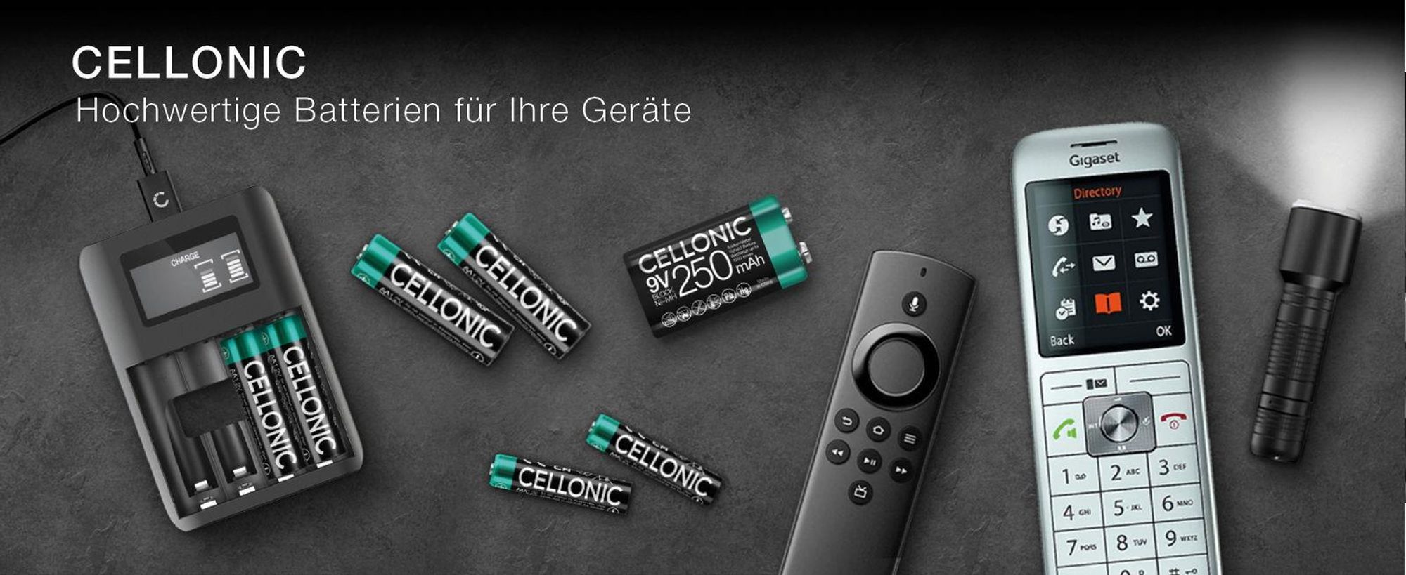 CELLONIC 6x Akku für Babyphone kompatibel mit Reer 50070 - (1000mAh, 1.2V)