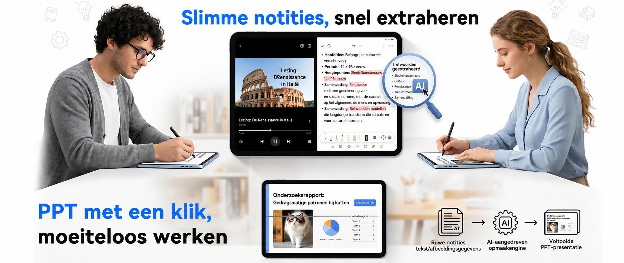 TABWEE T70 11" Tablet, 32(8+24)+256GB, Android 16, 8000mAh, BT5.0, Face ID, Widevine L1, Rheinland, Inclusief toetsenbord, muis, stylus enz.